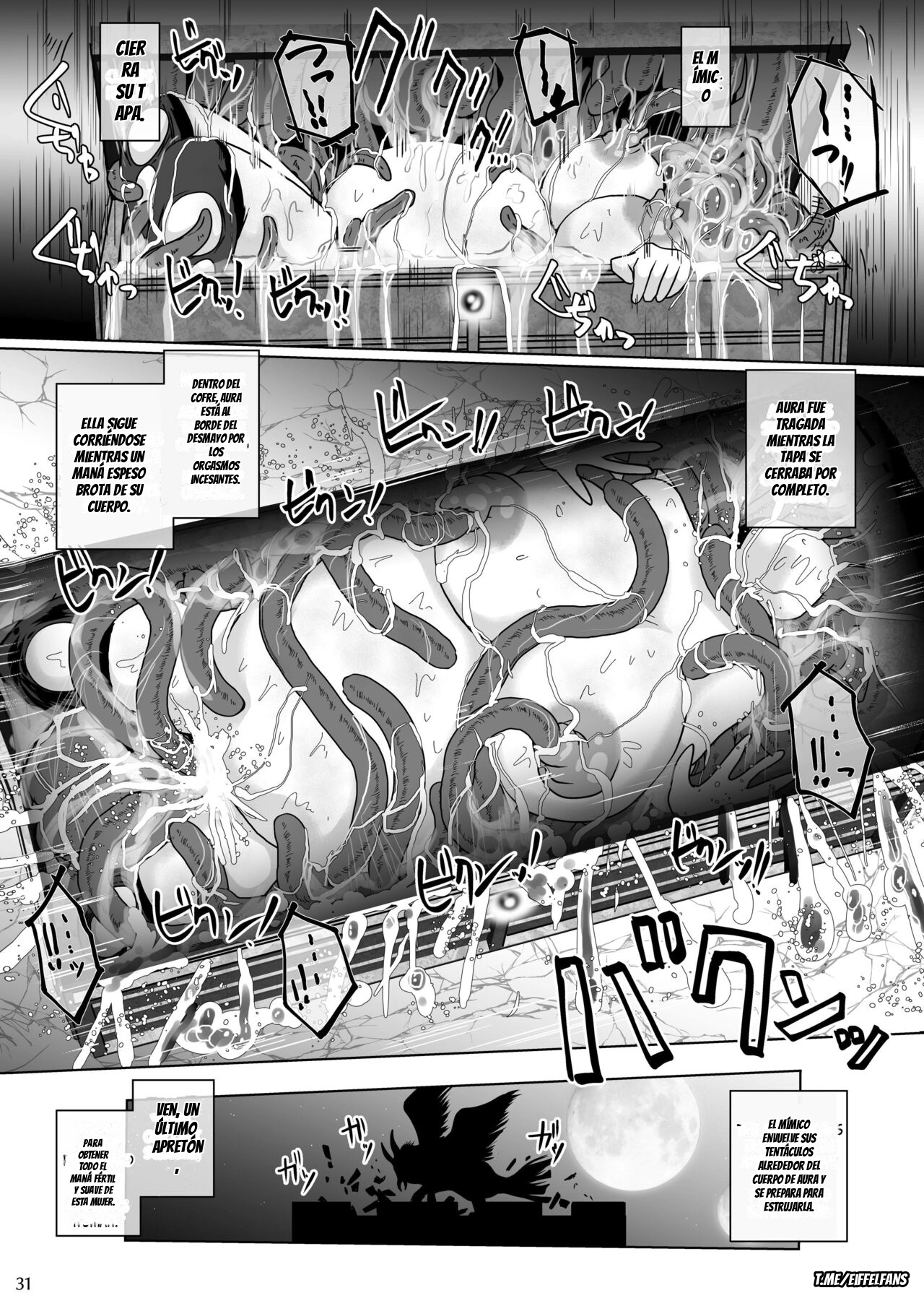 El Mimic que se traga todo en la Torre Interdimensional capítulo 1 página 31