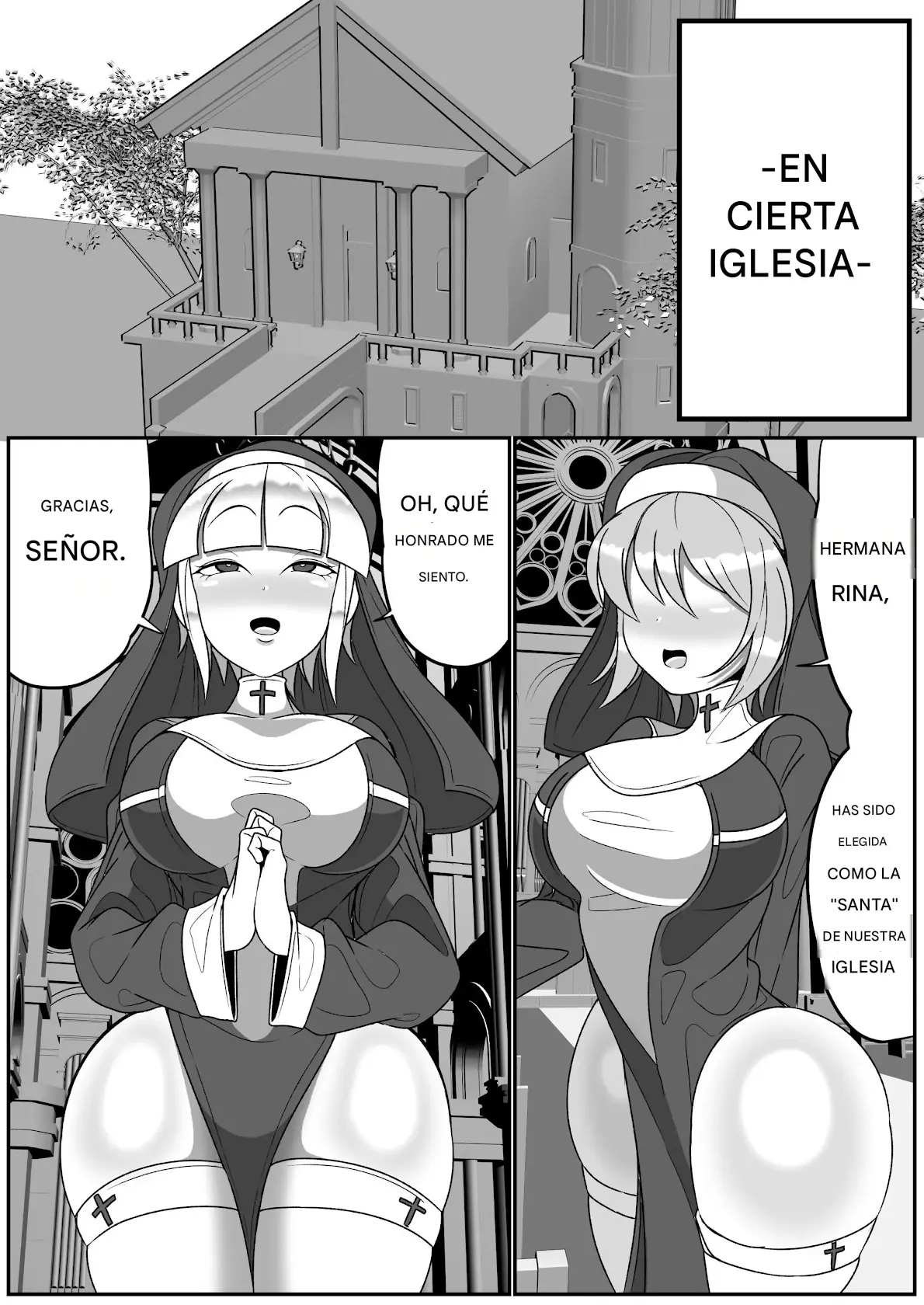 Futanari Seijo Shasei Kinshirei Español capítulo 1 página 2