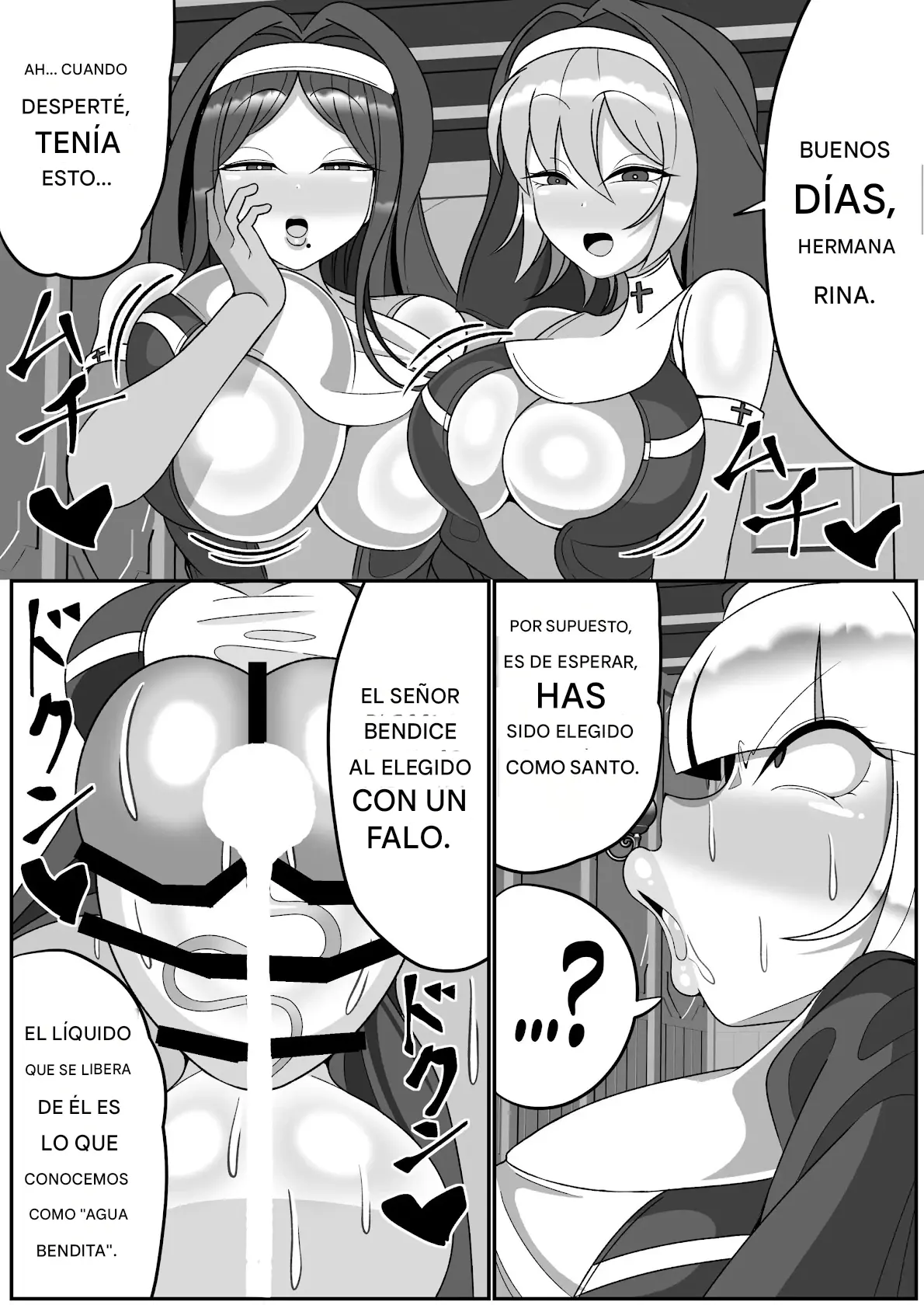 Futanari Seijo Shasei Kinshirei Español capítulo 1 página 5