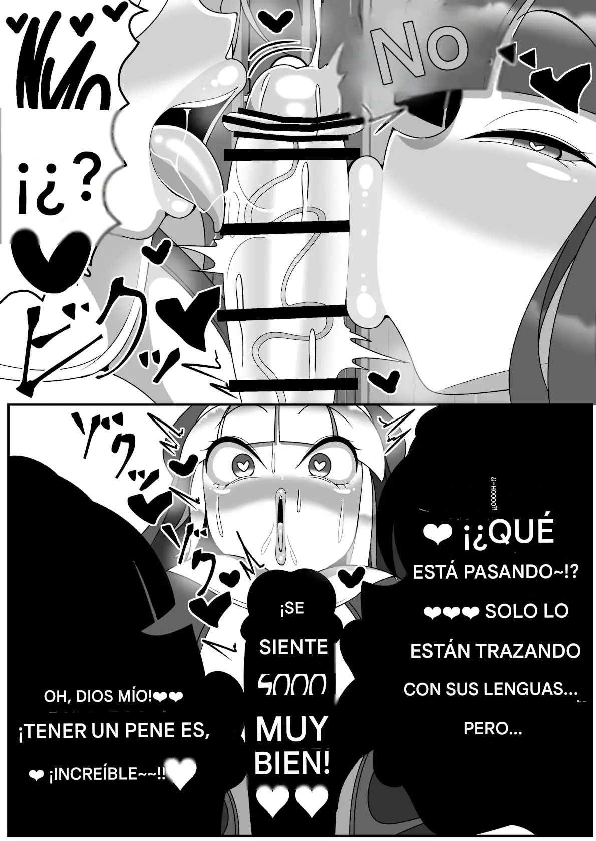 Futanari Seijo Shasei Kinshirei Español capítulo 1 página 7