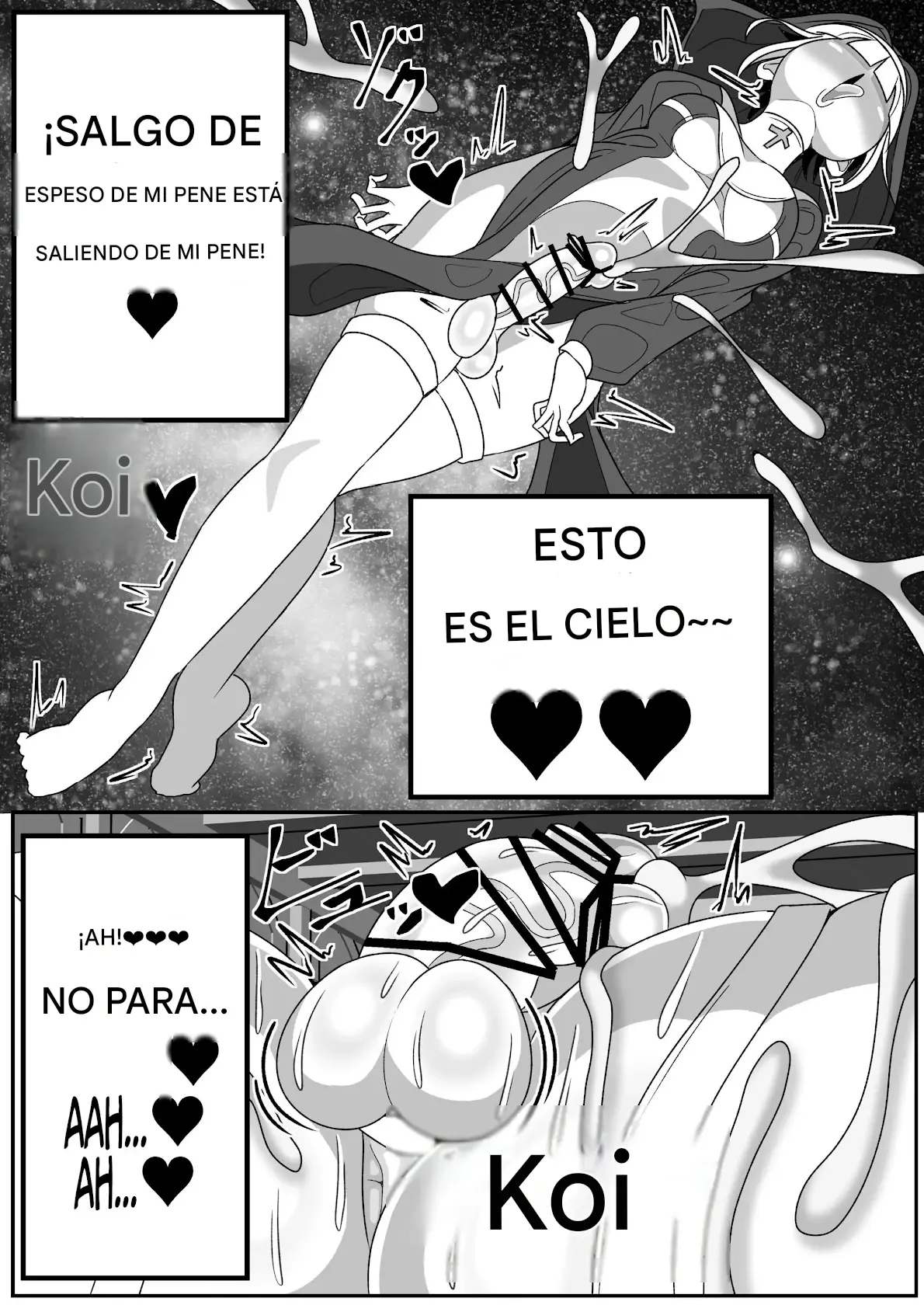 Futanari Seijo Shasei Kinshirei Español capítulo 1 página 14