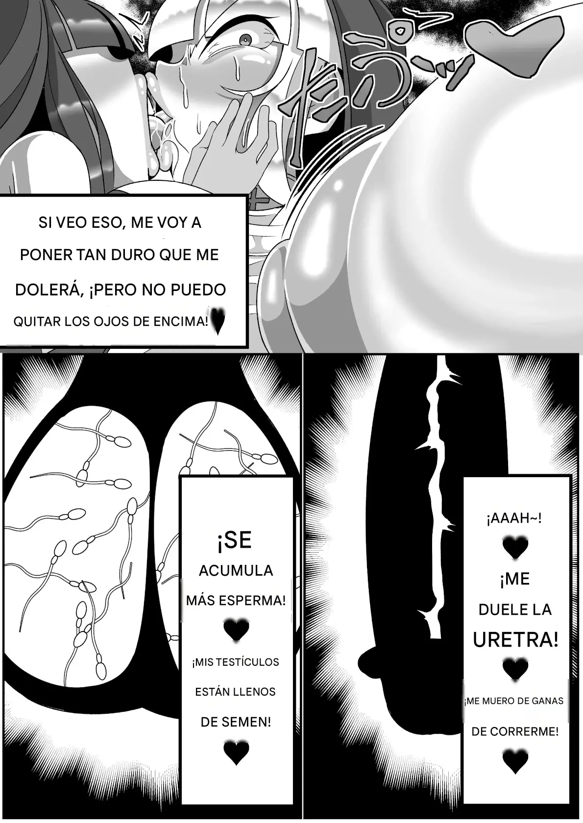 Futanari Seijo Shasei Kinshirei Español capítulo 1 página 23