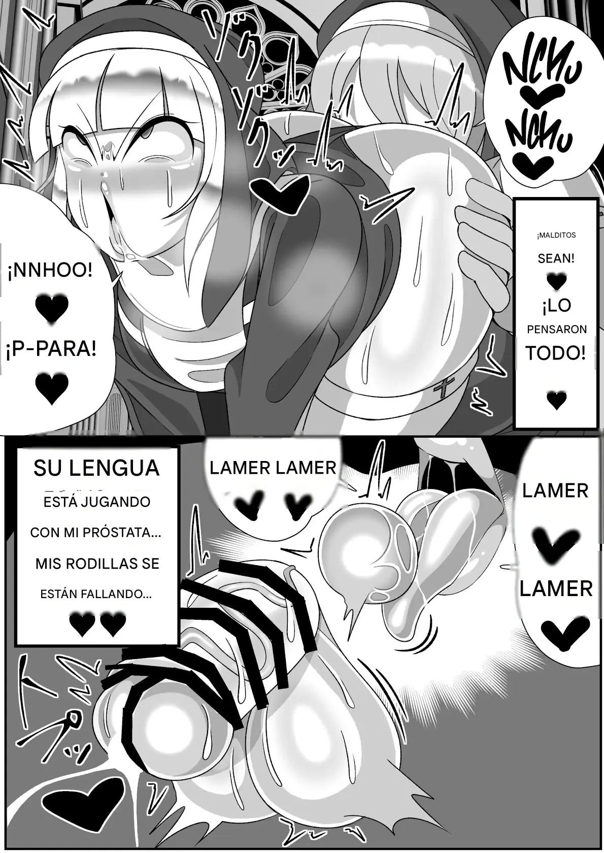 Futanari Seijo Shasei Kinshirei Español capítulo 1 página 26