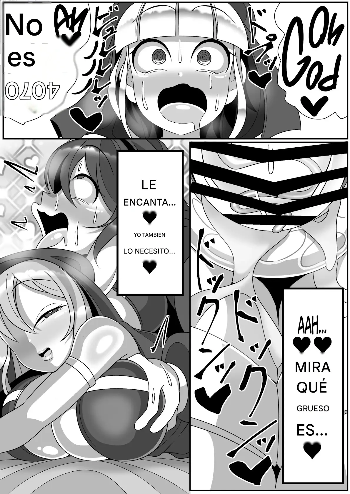Futanari Seijo Shasei Kinshirei Español capítulo 1 página 43