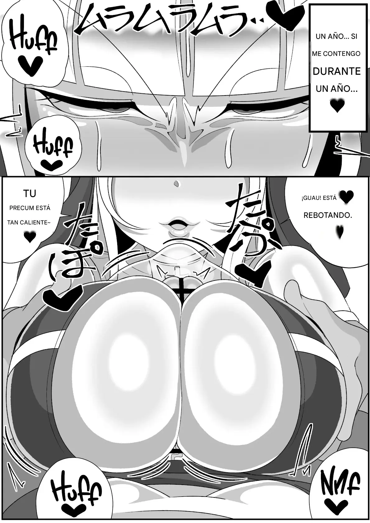 Futanari Seijo Shasei Kinshirei Español capítulo 1 página 45