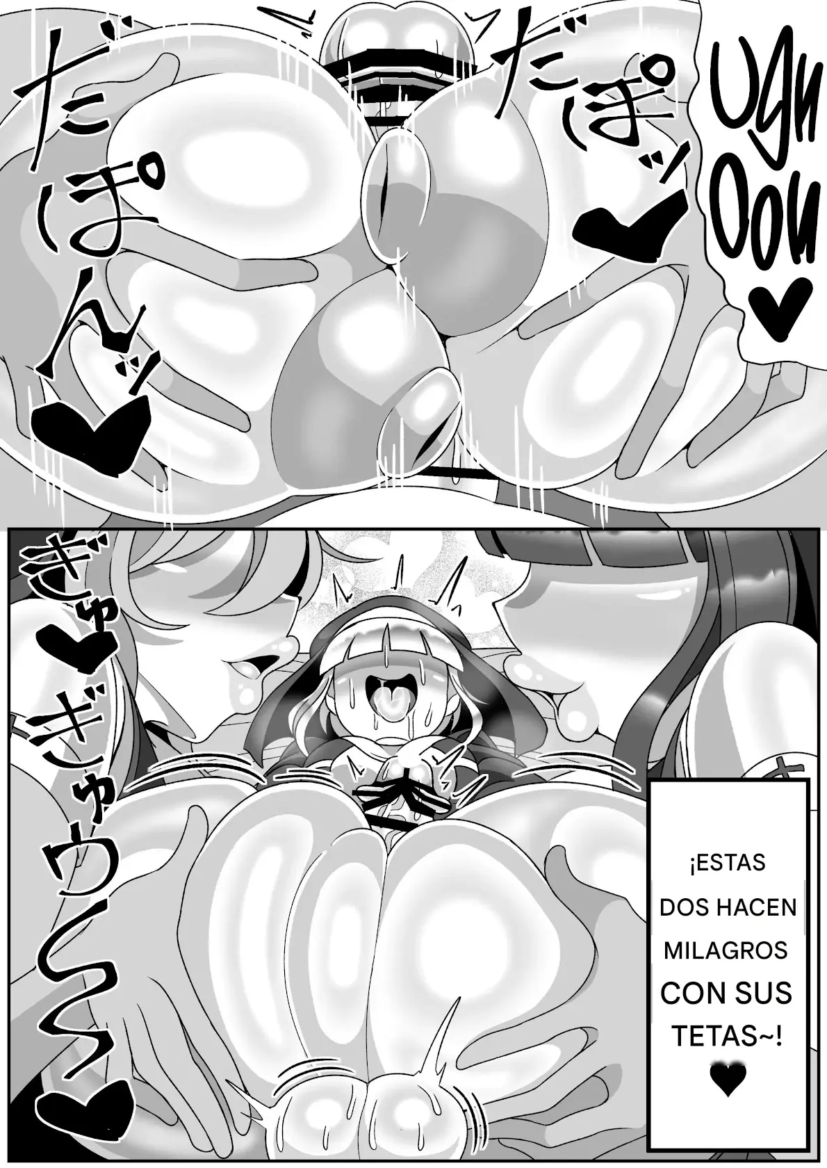 Futanari Seijo Shasei Kinshirei Español capítulo 1 página 65