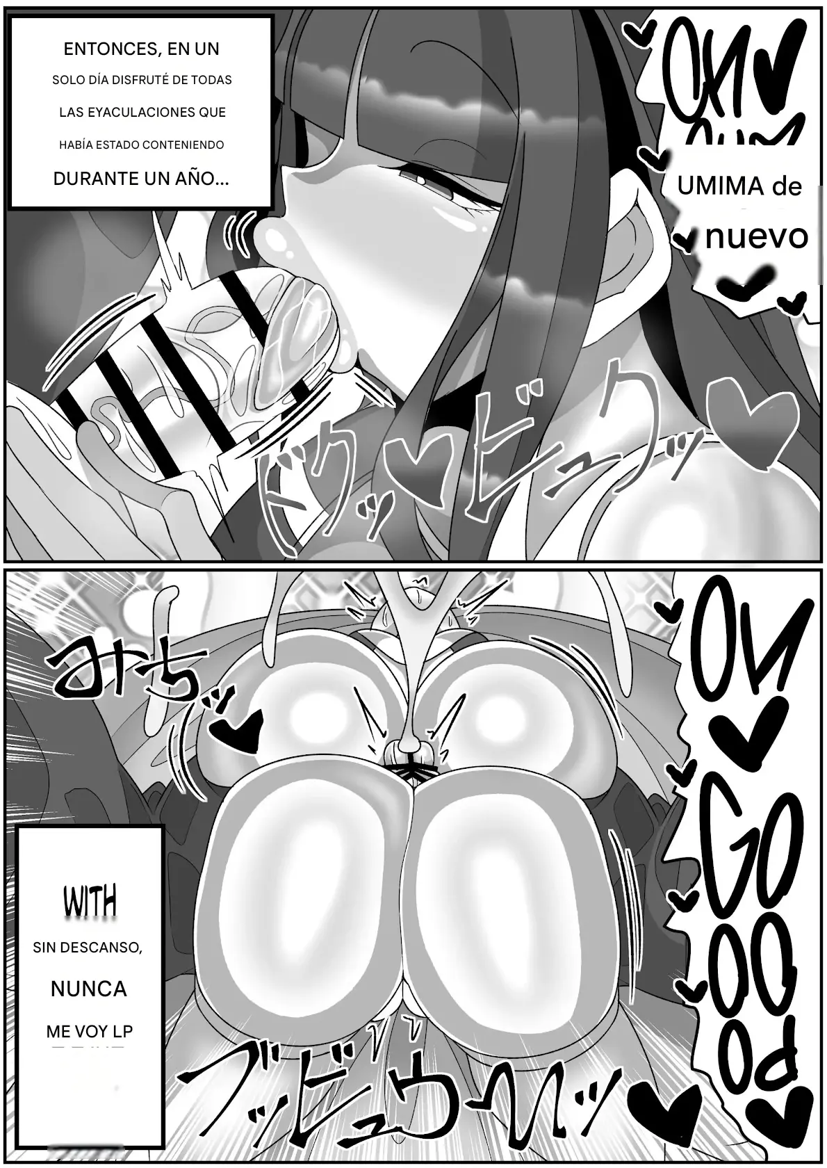 Futanari Seijo Shasei Kinshirei Español capítulo 1 página 68