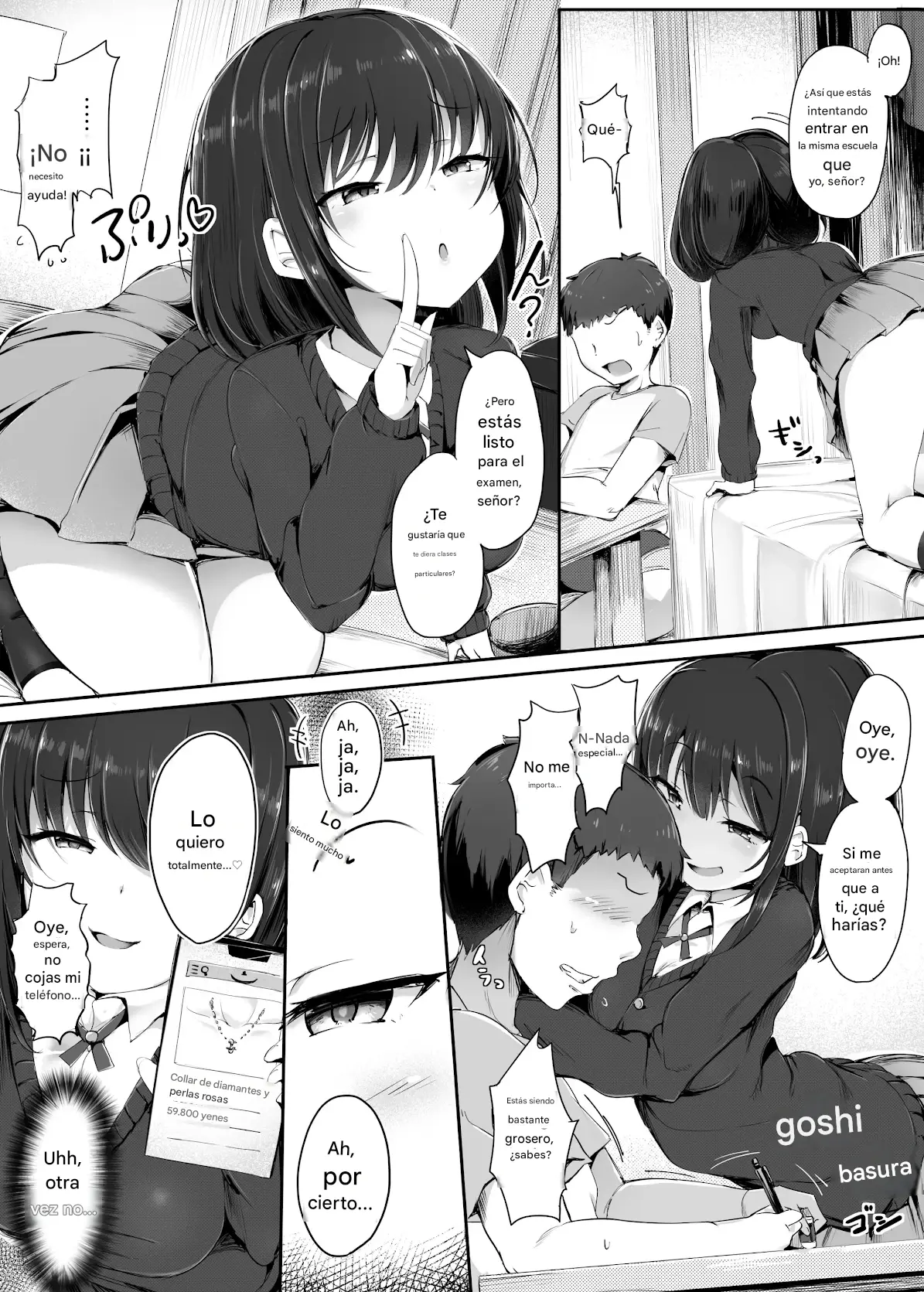 Yuri no o saifu ni shite agemasu ne, Senpai Español capítulo 1 página 4