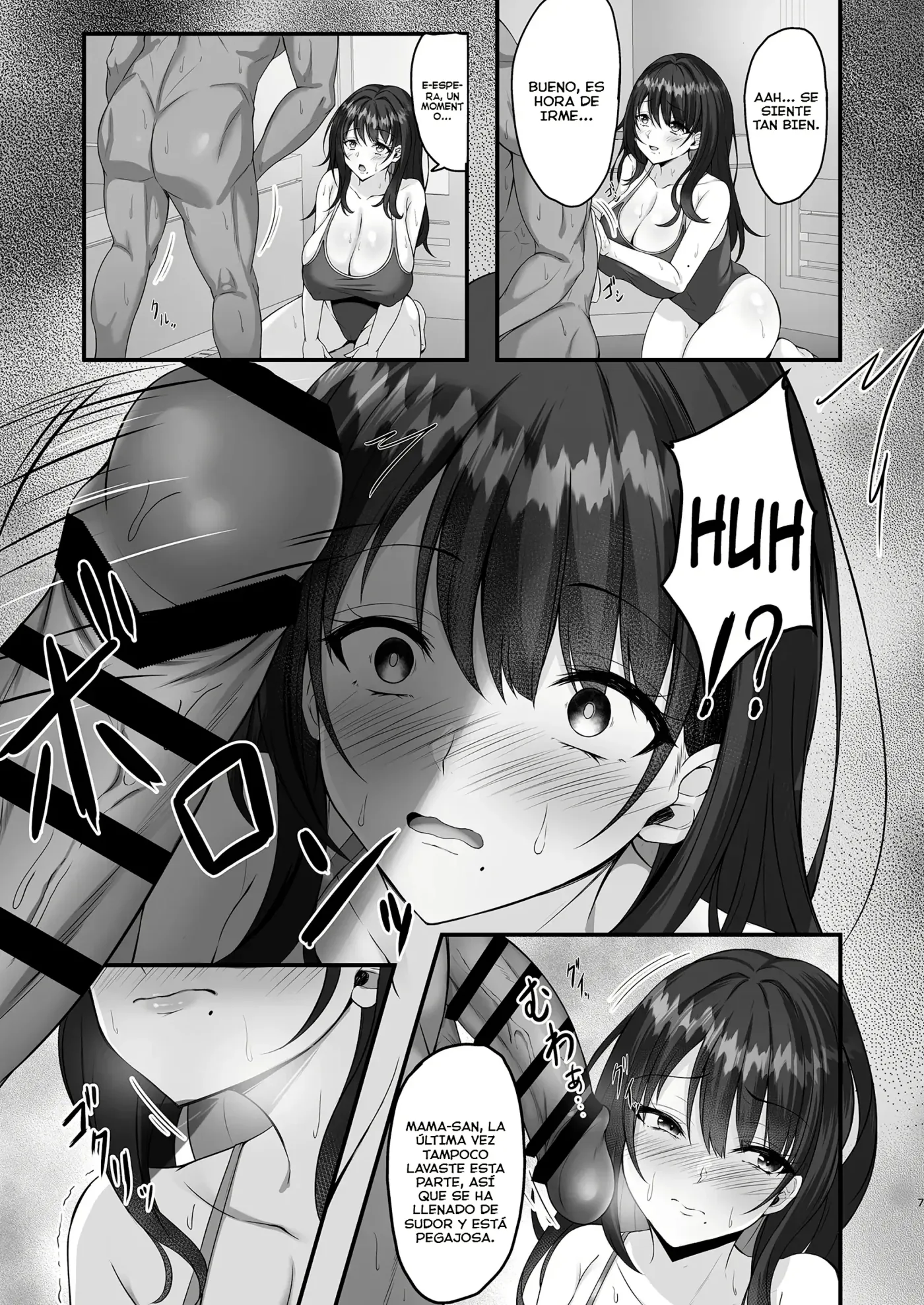 Homestay Saki no Mama-san ga Boku no Dekamara de Ikimakutta Hanashi｜La Historia de cómo la Mujer que me Acogió en su Casa se Corra Una y Otra Vez con Mi Enorme Polla capítulo 1 página 7
