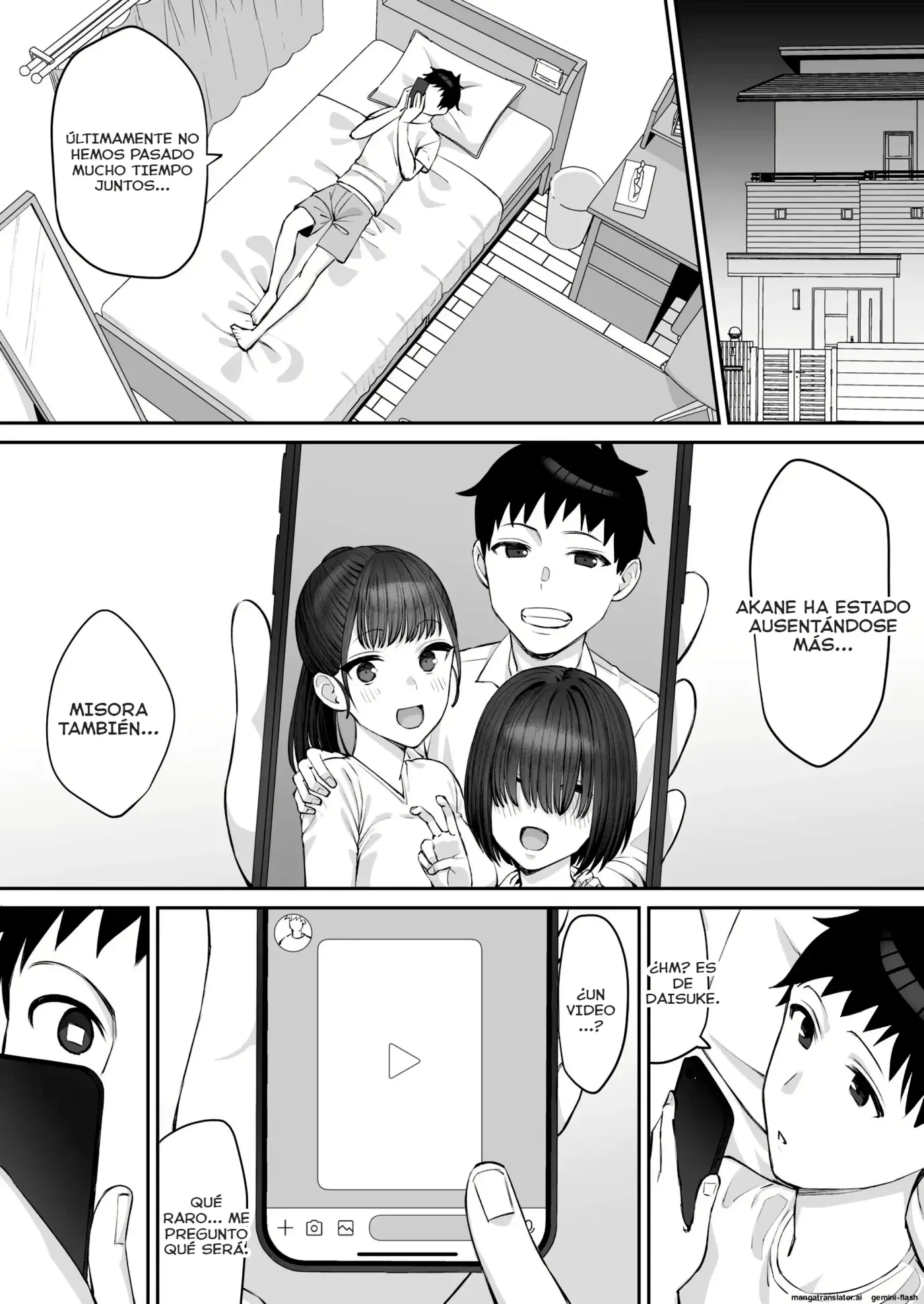 Osananajimi no Futago wa Hoka no Otoko no Onaho ni Naru 1-3|Mis Amigas Gemelas de la Infancia se Convierten en los Juguetes Sexuales de Otro Hombre 1-3 capítulo 1 página 58