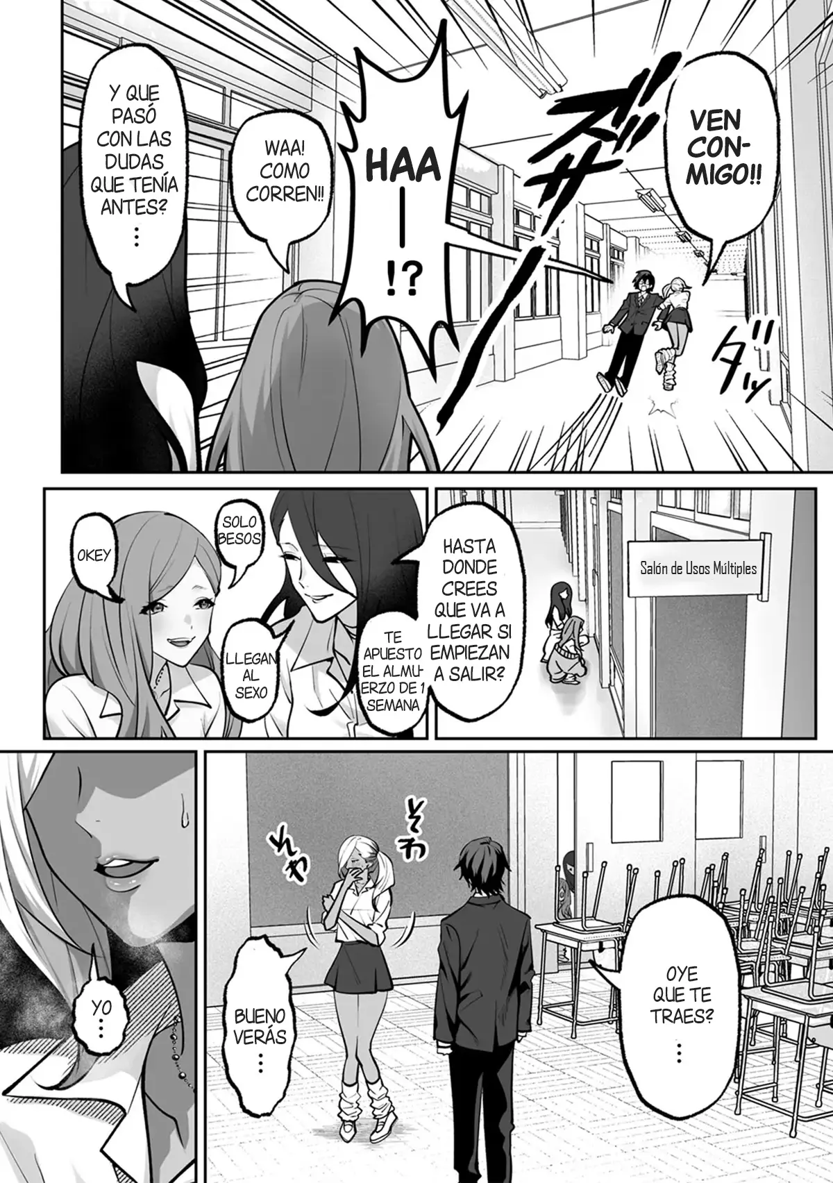Love Gal Trinity! ~Batsu Game kara Hajimaru Suki Suki Sex~ Chap.1 | Trio de Gals Enamoradas! ~Sexo amoroso que empezo como juego de castigo~ capítulo 1 página 5