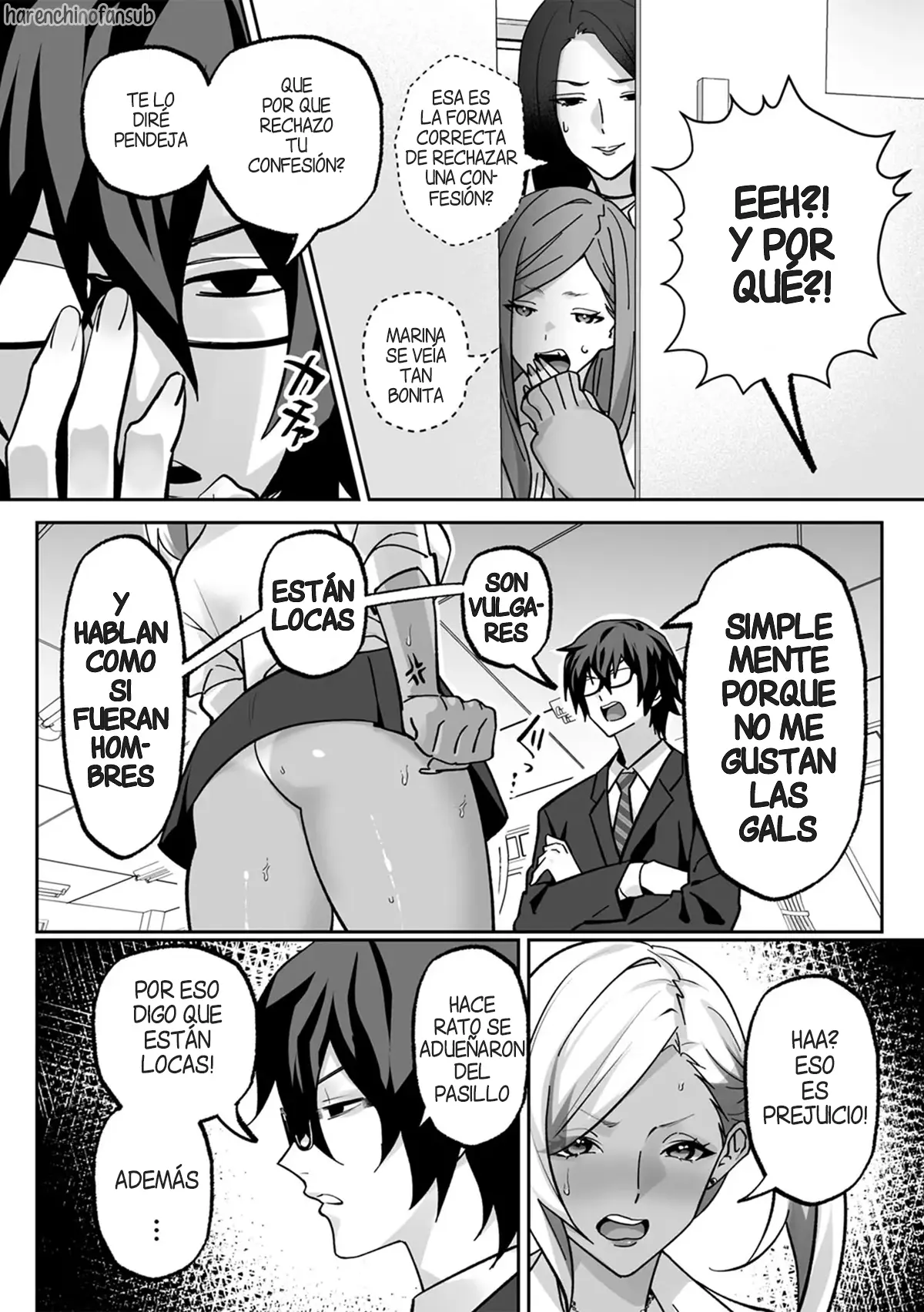 Love Gal Trinity! ~Batsu Game kara Hajimaru Suki Suki Sex~ Chap.1 | Trio de Gals Enamoradas! ~Sexo amoroso que empezo como juego de castigo~ capítulo 1 página 7