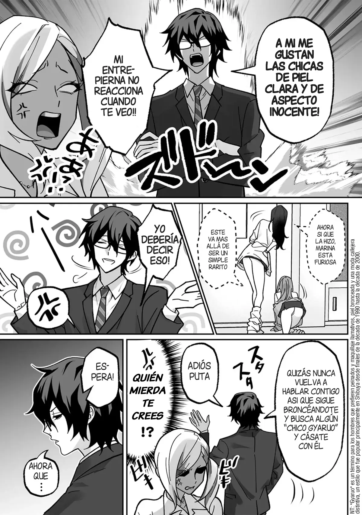 Love Gal Trinity! ~Batsu Game kara Hajimaru Suki Suki Sex~ Chap.1 | Trio de Gals Enamoradas! ~Sexo amoroso que empezo como juego de castigo~ capítulo 1 página 8