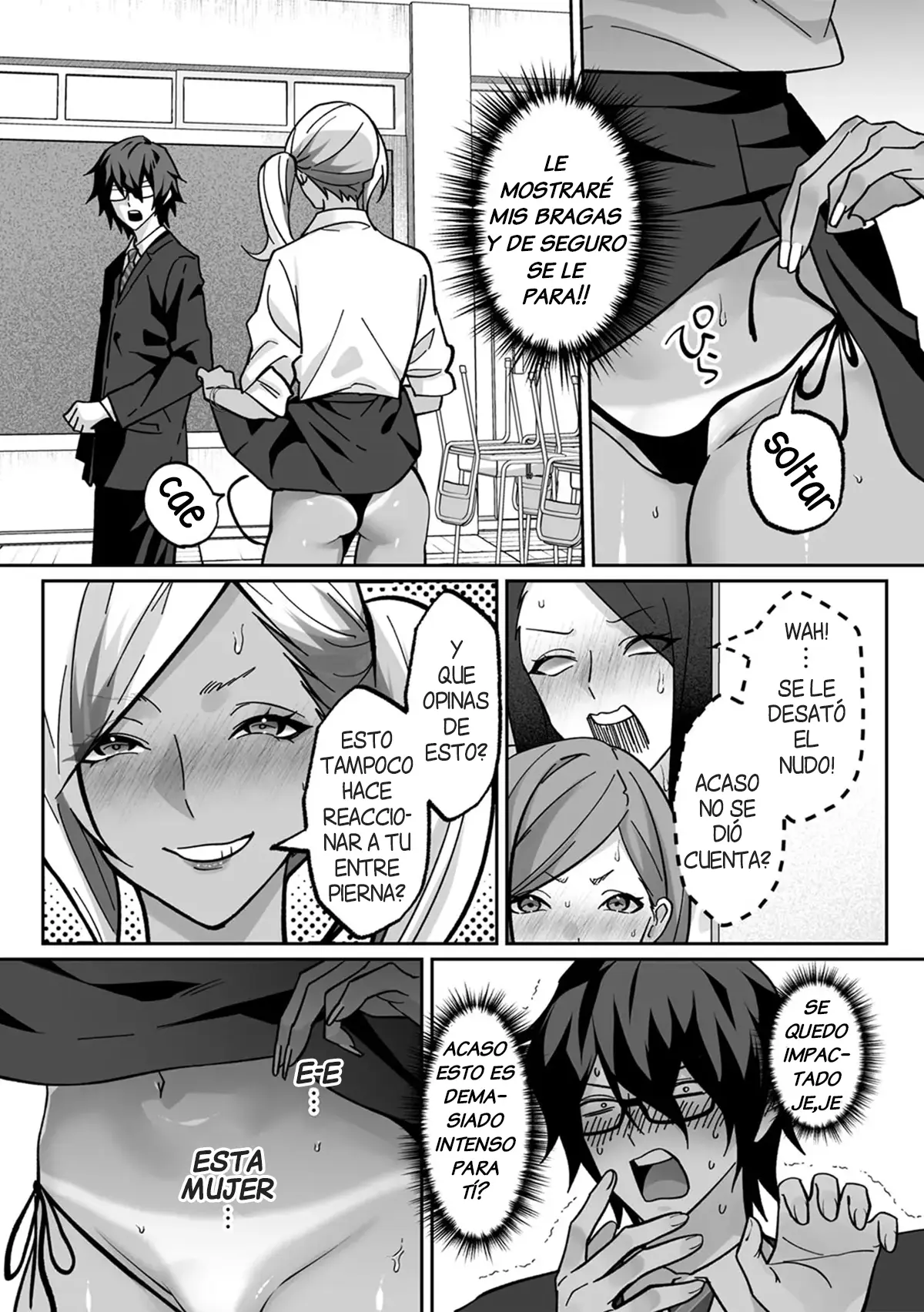 Love Gal Trinity! ~Batsu Game kara Hajimaru Suki Suki Sex~ Chap.1 | Trio de Gals Enamoradas! ~Sexo amoroso que empezo como juego de castigo~ capítulo 1 página 9