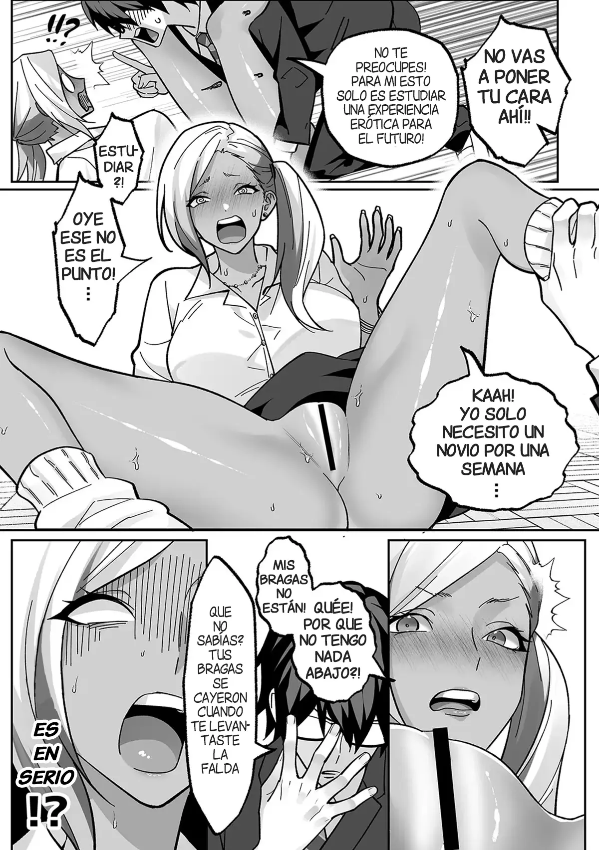 Love Gal Trinity! ~Batsu Game kara Hajimaru Suki Suki Sex~ Chap.1 | Trio de Gals Enamoradas! ~Sexo amoroso que empezo como juego de castigo~ capítulo 1 página 16