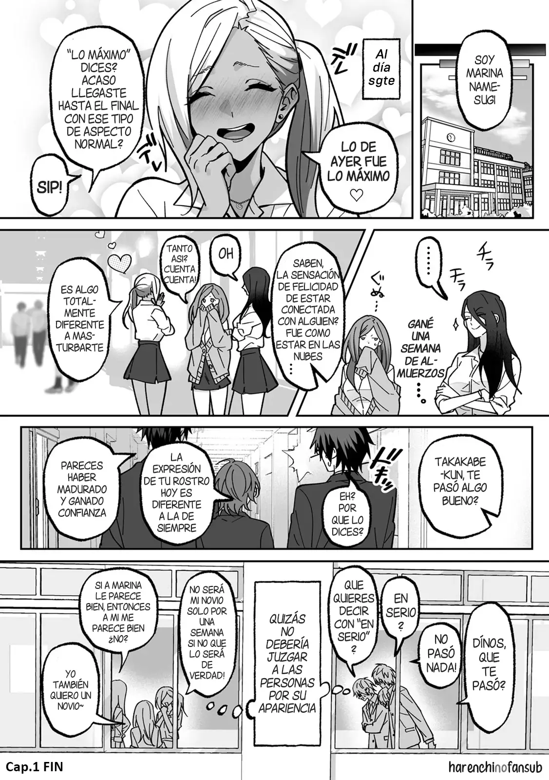 Love Gal Trinity! ~Batsu Game kara Hajimaru Suki Suki Sex~ Chap.1 | Trio de Gals Enamoradas! ~Sexo amoroso que empezo como juego de castigo~ capítulo 1 página 25