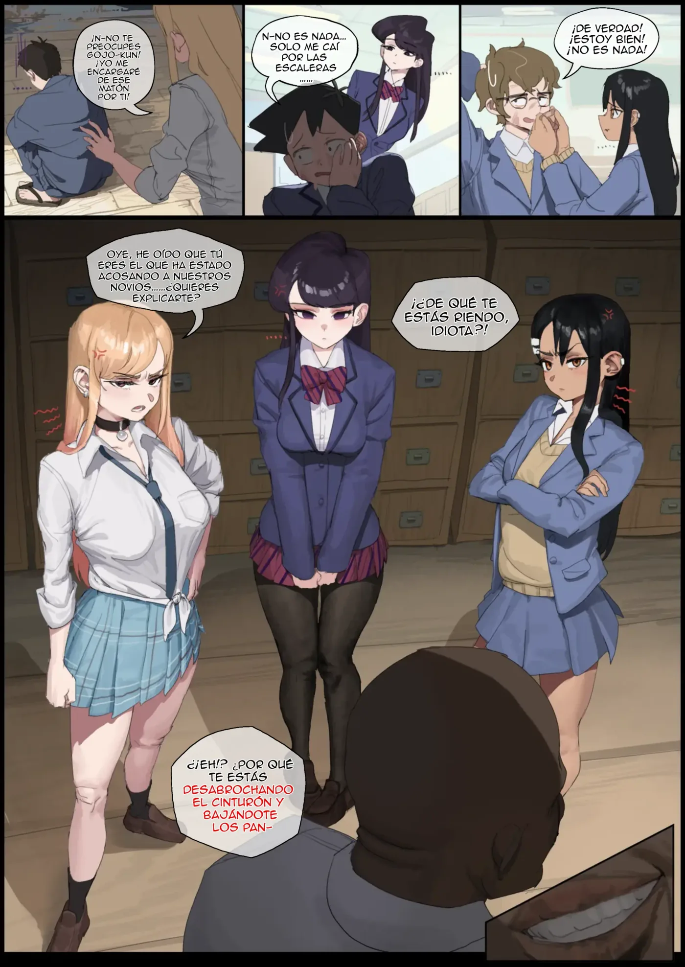 Kitagawa, Komi & Nagatoro BBC capítulo 1 página 1