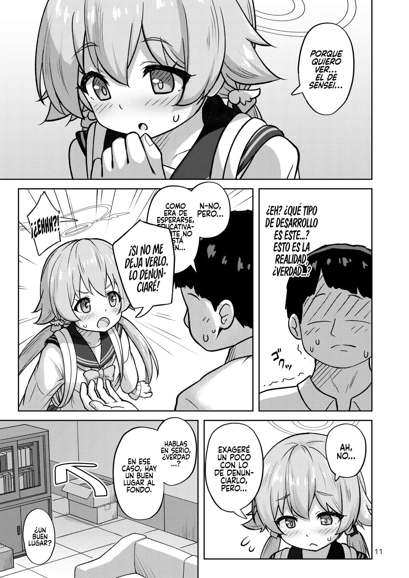 Hifumi to Himitsu no Kankei ni Natteshimatta Hanashi capítulo 1 página 11