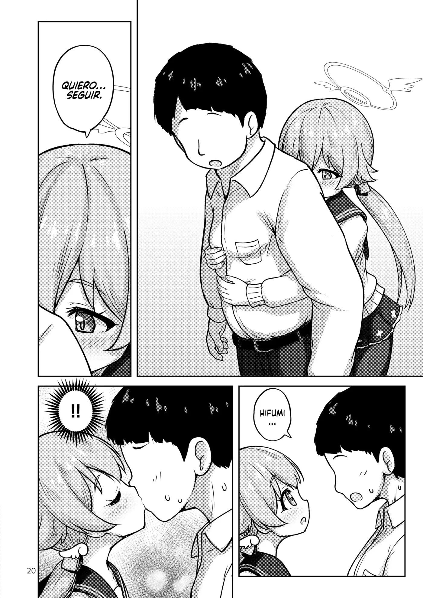 Hifumi to Himitsu no Kankei ni Natteshimatta Hanashi capítulo 1 página 20