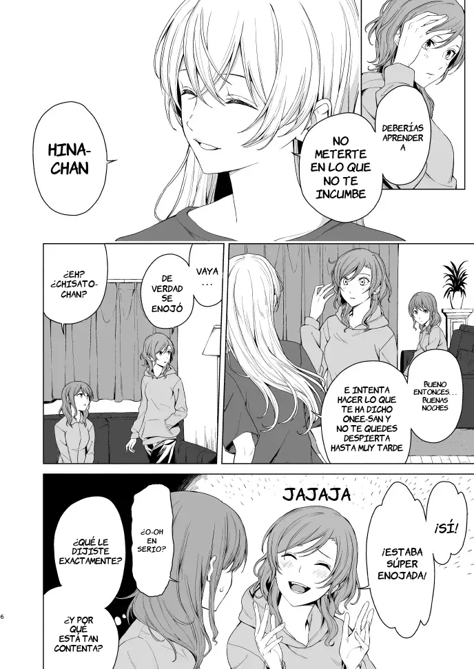 SayoChisa ga Ecchi na Koto Suru Hon | Libro donde sayu y chisato hacen cosas pervertidas capítulo 1 página 5