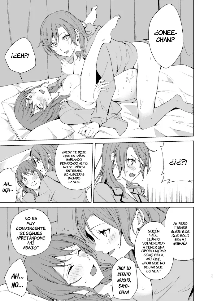SayoChisa ga Ecchi na Koto Suru Hon | Libro donde sayu y chisato hacen cosas pervertidas capítulo 1 página 10