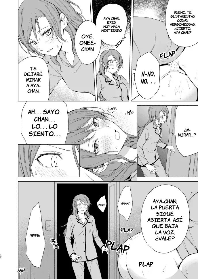 SayoChisa ga Ecchi na Koto Suru Hon | Libro donde sayu y chisato hacen cosas pervertidas capítulo 1 página 11