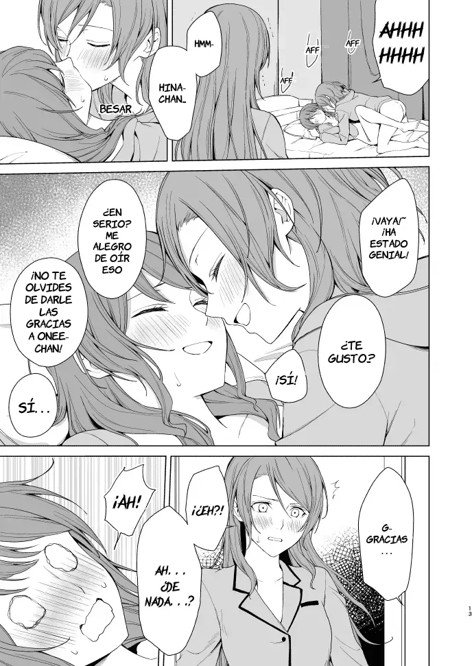 SayoChisa ga Ecchi na Koto Suru Hon | Libro donde sayu y chisato hacen cosas pervertidas capítulo 1 página 12