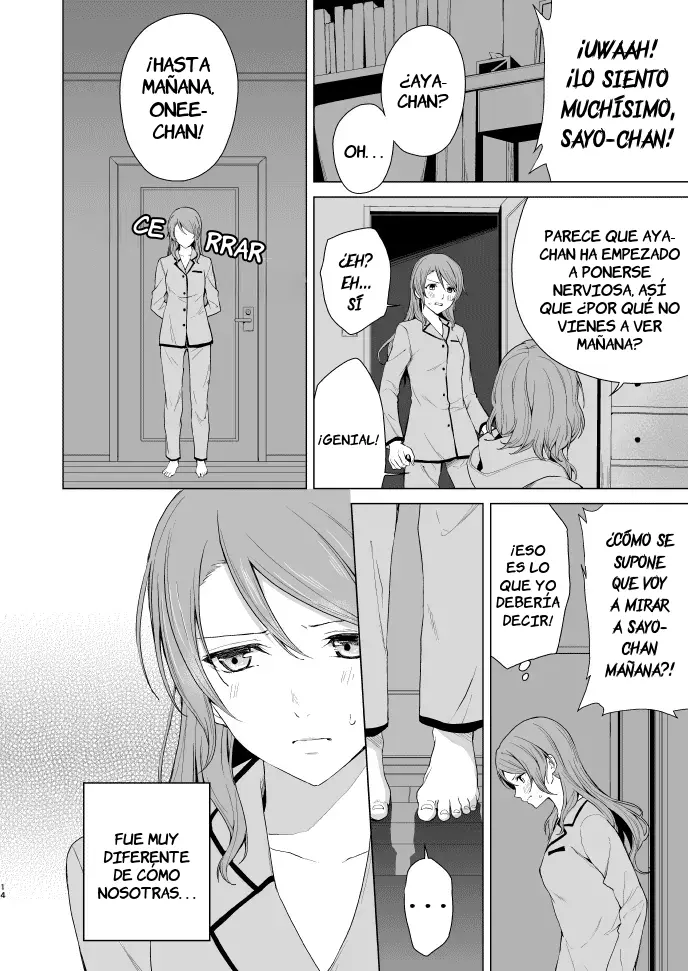 SayoChisa ga Ecchi na Koto Suru Hon | Libro donde sayu y chisato hacen cosas pervertidas capítulo 1 página 13