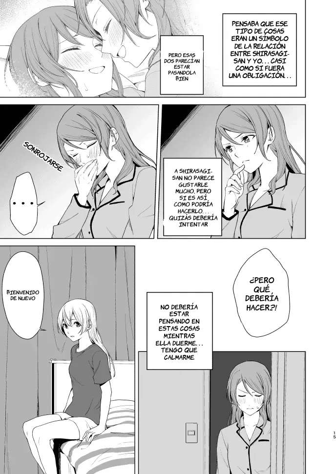 SayoChisa ga Ecchi na Koto Suru Hon | Libro donde sayu y chisato hacen cosas pervertidas capítulo 1 página 14