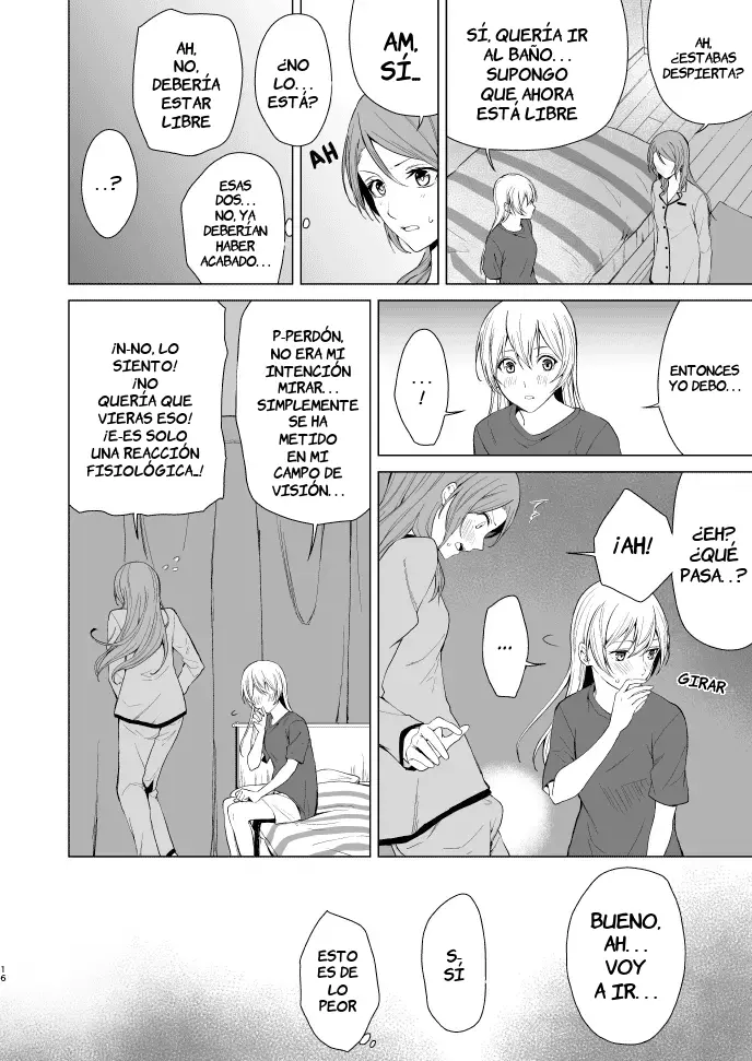 SayoChisa ga Ecchi na Koto Suru Hon | Libro donde sayu y chisato hacen cosas pervertidas capítulo 1 página 15