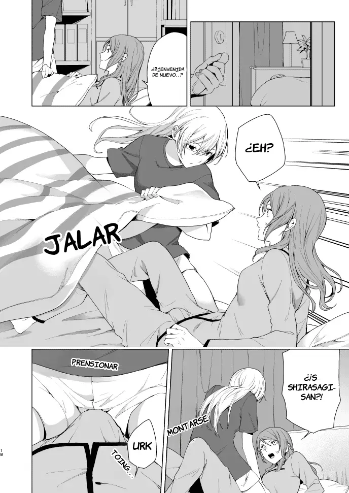 SayoChisa ga Ecchi na Koto Suru Hon | Libro donde sayu y chisato hacen cosas pervertidas capítulo 1 página 17