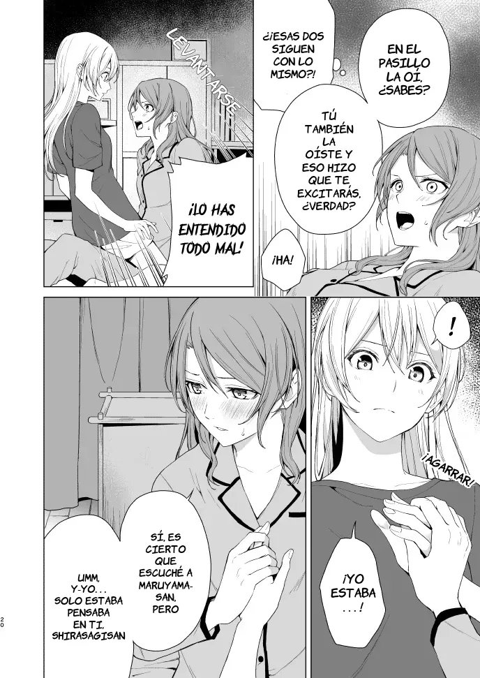 SayoChisa ga Ecchi na Koto Suru Hon | Libro donde sayu y chisato hacen cosas pervertidas capítulo 1 página 19