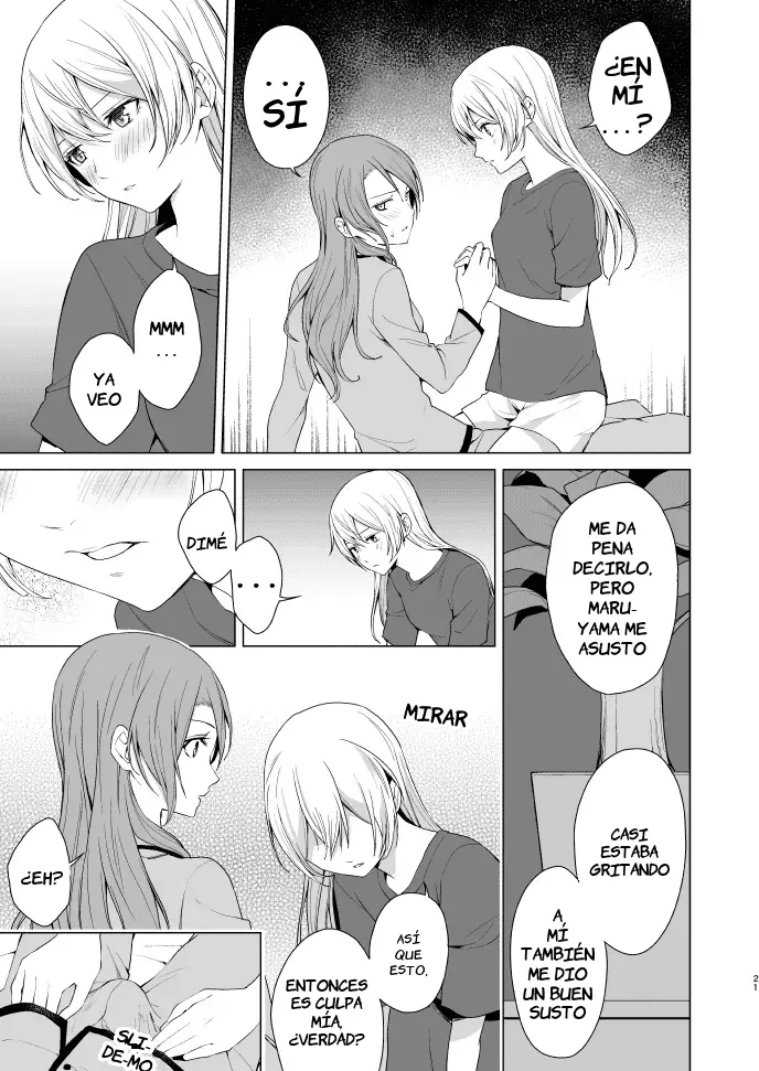 SayoChisa ga Ecchi na Koto Suru Hon | Libro donde sayu y chisato hacen cosas pervertidas capítulo 1 página 20