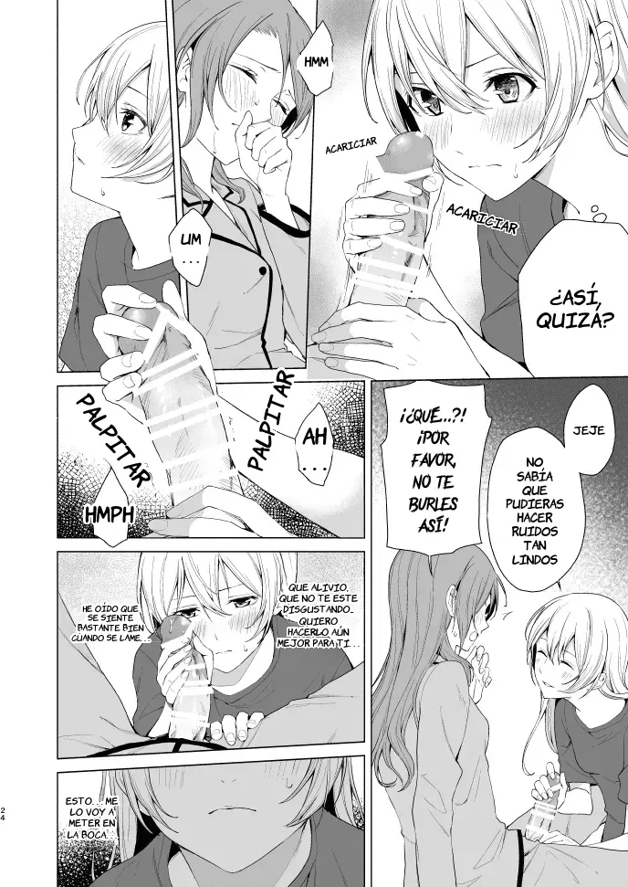 SayoChisa ga Ecchi na Koto Suru Hon | Libro donde sayu y chisato hacen cosas pervertidas capítulo 1 página 23
