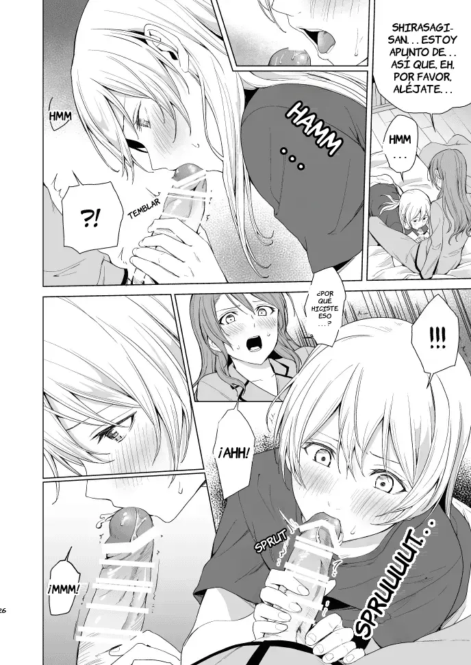 SayoChisa ga Ecchi na Koto Suru Hon | Libro donde sayu y chisato hacen cosas pervertidas capítulo 1 página 25