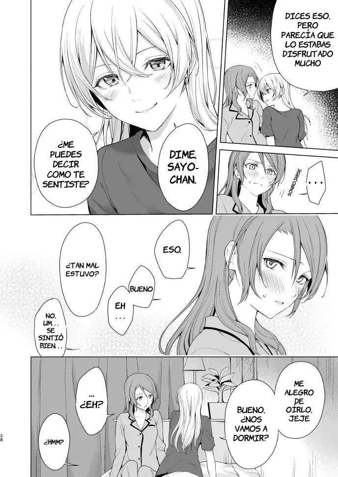SayoChisa ga Ecchi na Koto Suru Hon | Libro donde sayu y chisato hacen cosas pervertidas capítulo 1 página 27