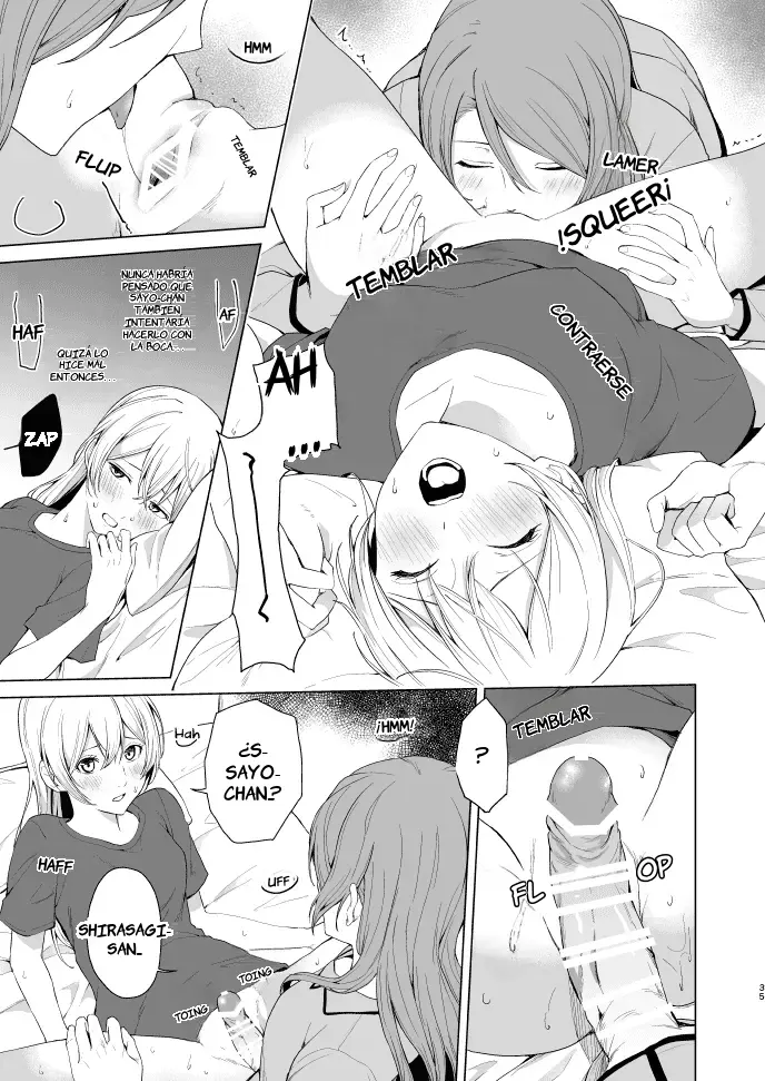 SayoChisa ga Ecchi na Koto Suru Hon | Libro donde sayu y chisato hacen cosas pervertidas capítulo 1 página 34