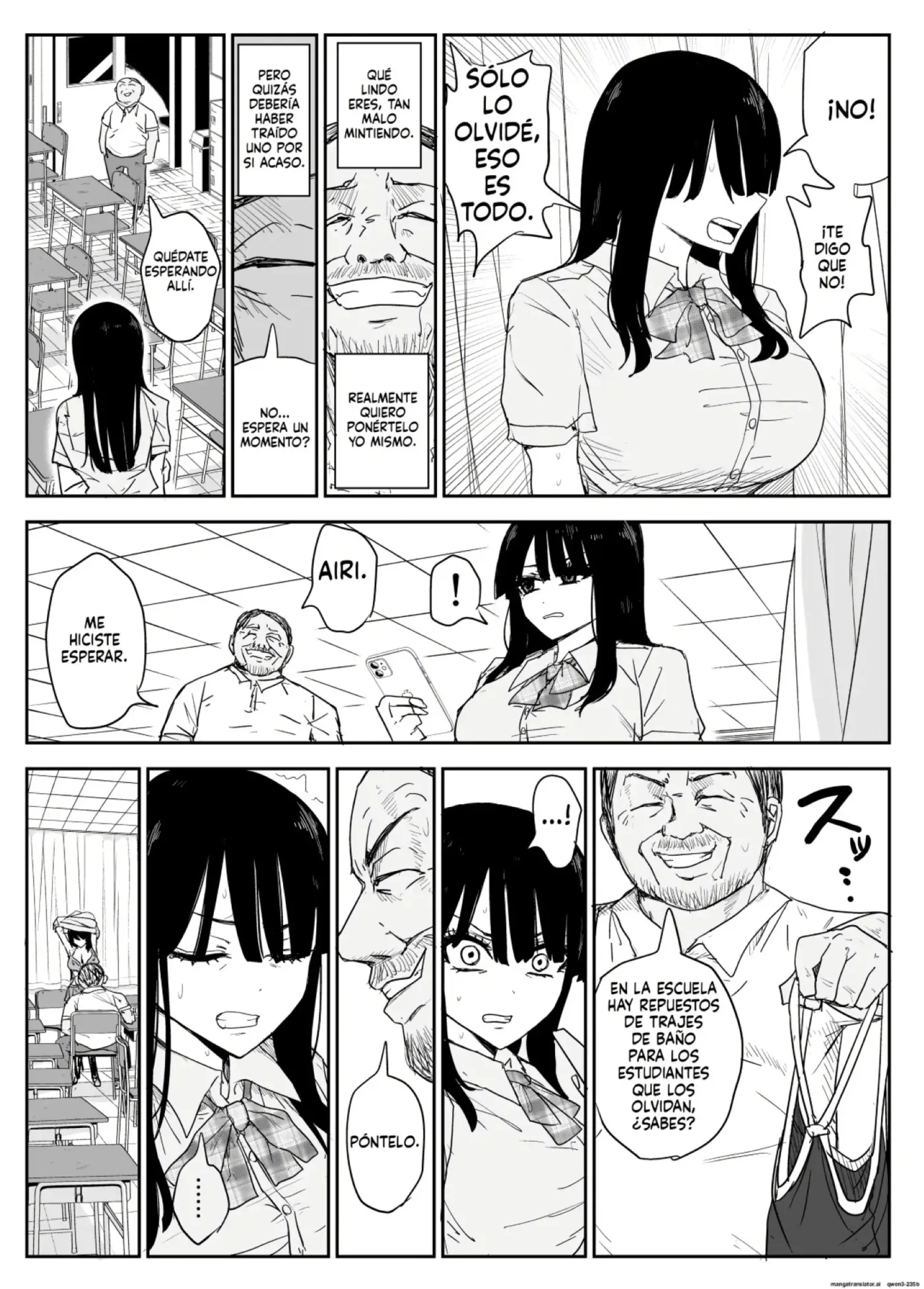 Oshiego Kiss Hame Nikki ~Deka Chichi Deka Nyuurin "Oshiego" to Berochuu Daekki Koukan Sex~｜Diario de Fesos Forzados con mi Alumna ~Sexo de intercambio de Saliva y Besos Franceses con una "Alumna" con Tetas y Areolas Enormes~ capítulo 1 página 28