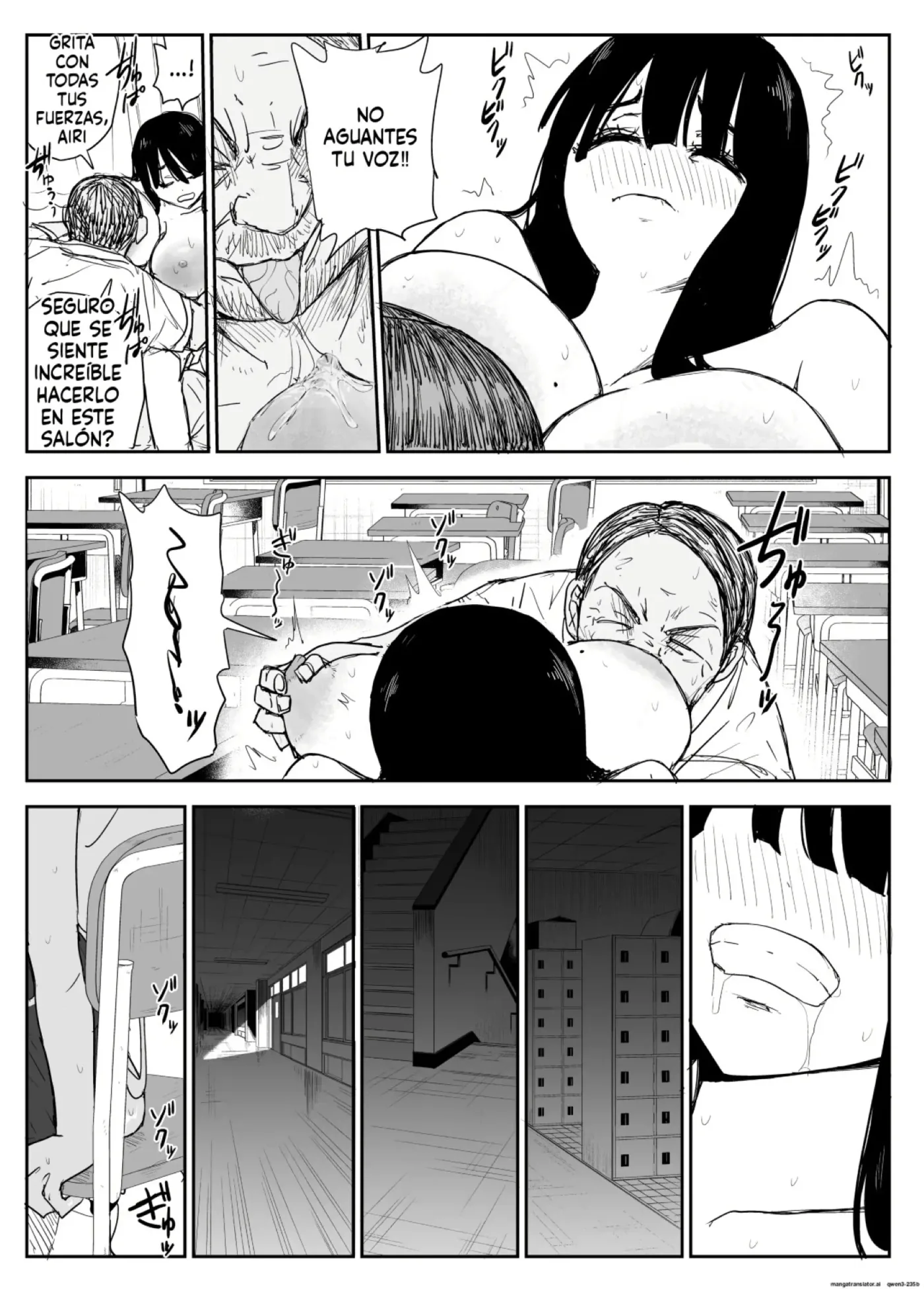 Oshiego Kiss Hame Nikki ~Deka Chichi Deka Nyuurin "Oshiego" to Berochuu Daekki Koukan Sex~｜Diario de Fesos Forzados con mi Alumna ~Sexo de intercambio de Saliva y Besos Franceses con una "Alumna" con Tetas y Areolas Enormes~ capítulo 1 página 41
