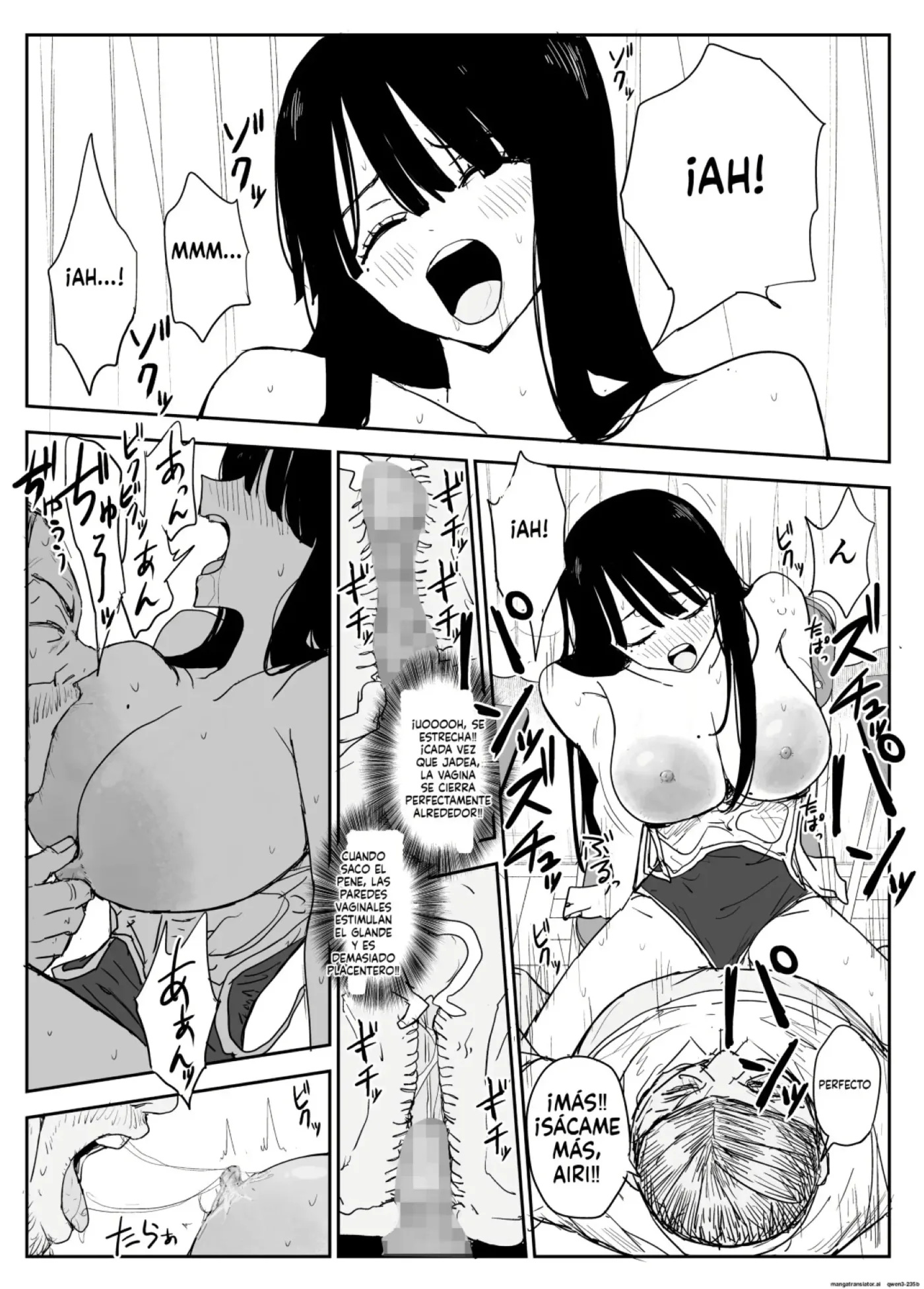 Oshiego Kiss Hame Nikki ~Deka Chichi Deka Nyuurin "Oshiego" to Berochuu Daekki Koukan Sex~｜Diario de Fesos Forzados con mi Alumna ~Sexo de intercambio de Saliva y Besos Franceses con una "Alumna" con Tetas y Areolas Enormes~ capítulo 1 página 42