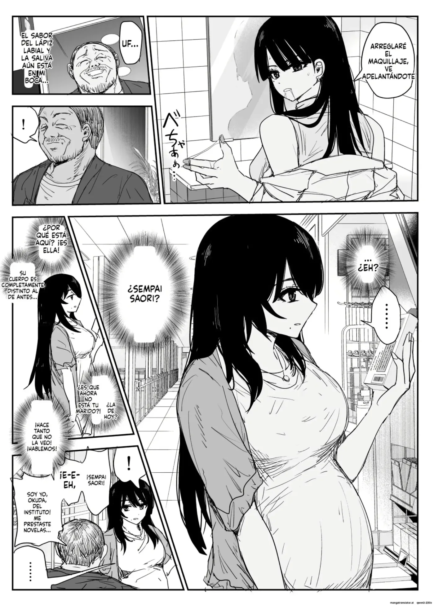 Oshiego Kiss Hame Nikki ~Deka Chichi Deka Nyuurin "Oshiego" to Berochuu Daekki Koukan Sex~｜Diario de Fesos Forzados con mi Alumna ~Sexo de intercambio de Saliva y Besos Franceses con una "Alumna" con Tetas y Areolas Enormes~ capítulo 1 página 64