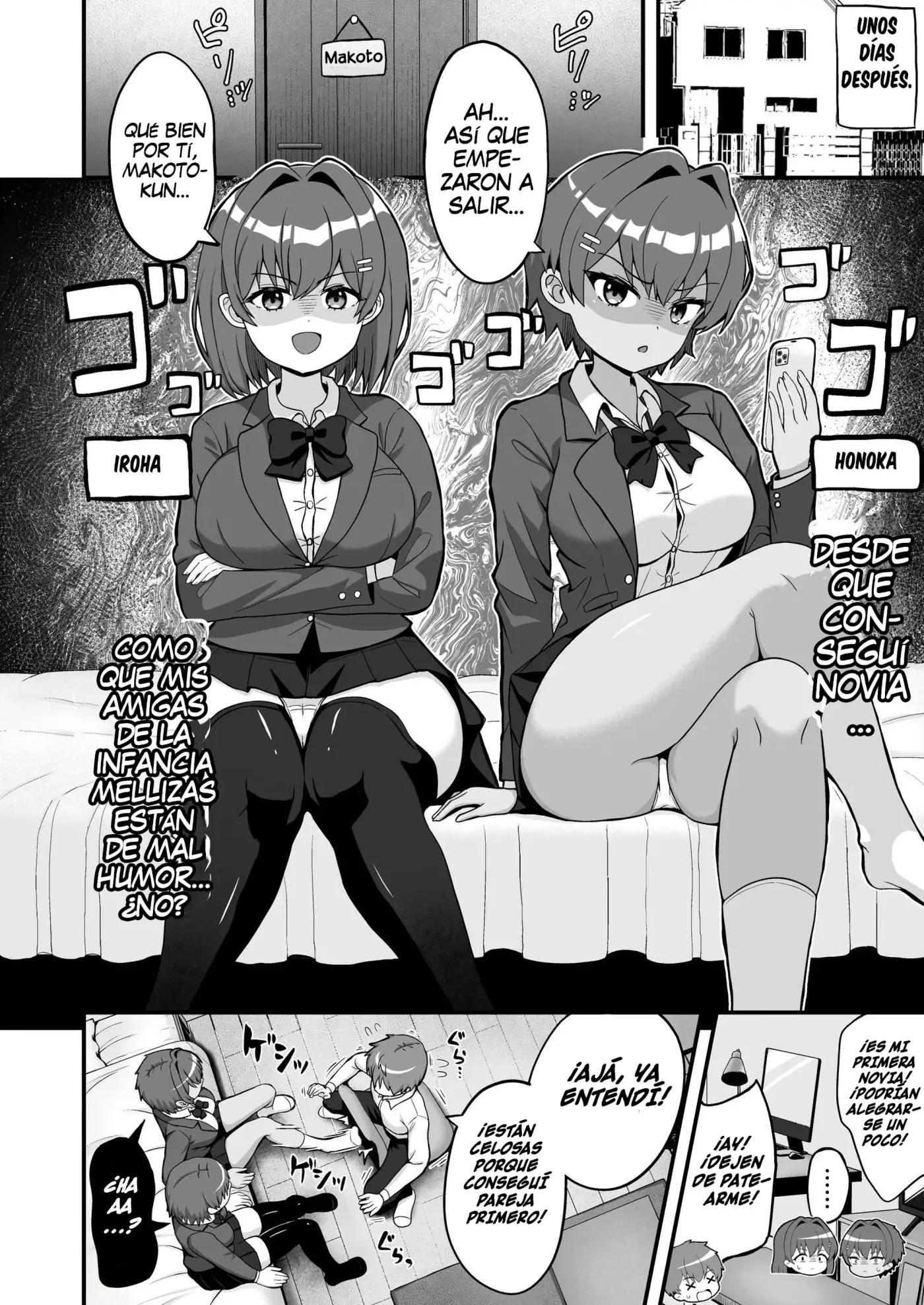 Futago Osananajimi wa Omae o Yurusanai｜Tus Amigas Gemelas de la Infancia Nunca te lo Perdonarán capítulo 1 página 3