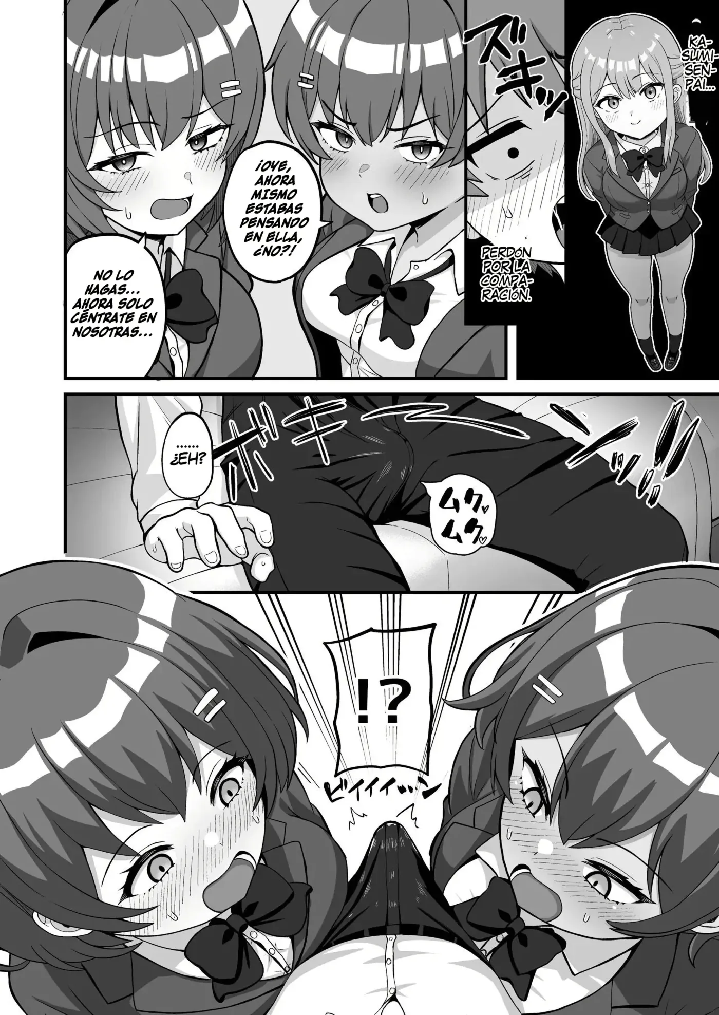 Futago Osananajimi wa Omae o Yurusanai｜Tus Amigas Gemelas de la Infancia Nunca te lo Perdonarán capítulo 1 página 9
