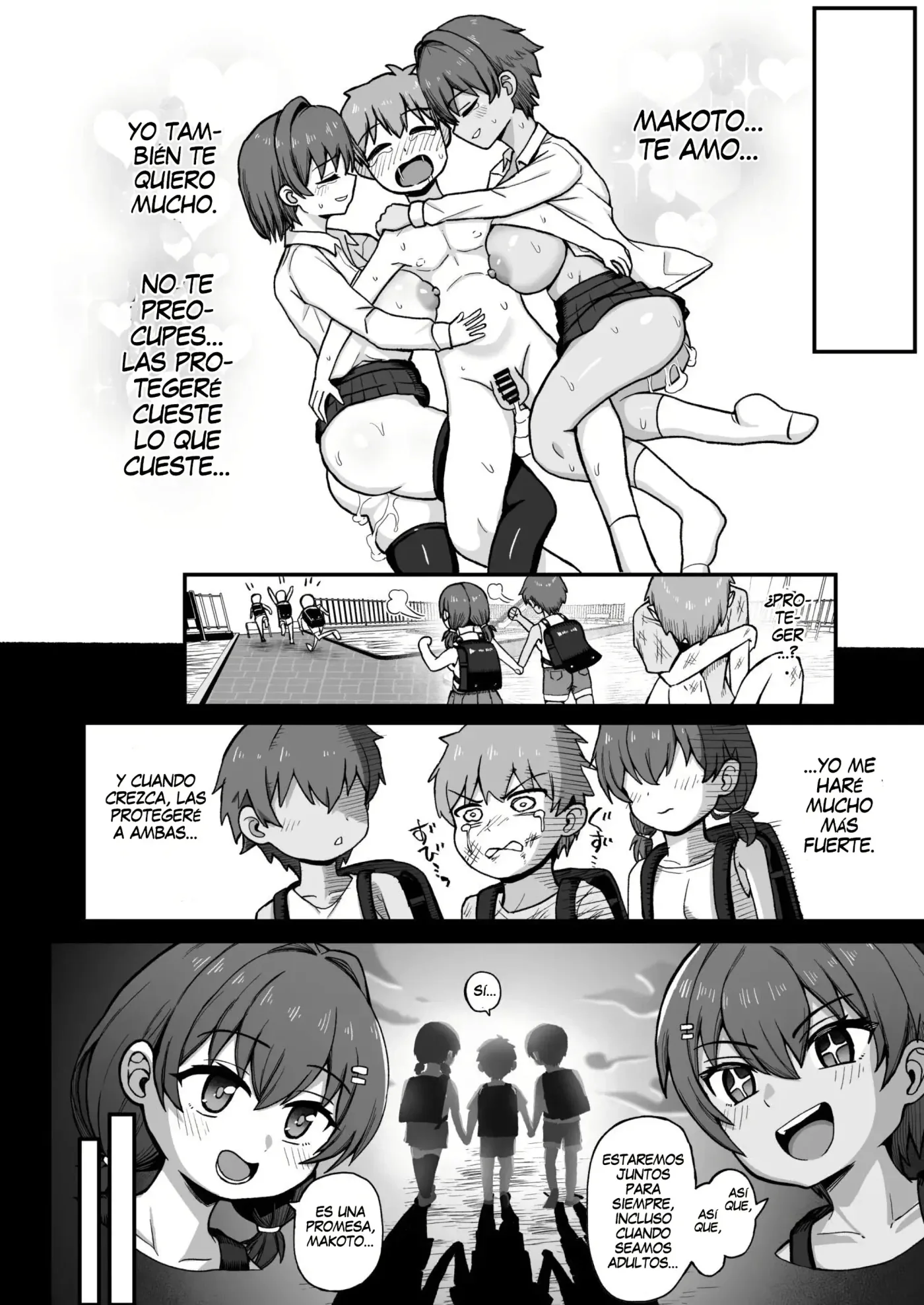 Futago Osananajimi wa Omae o Yurusanai｜Tus Amigas Gemelas de la Infancia Nunca te lo Perdonarán capítulo 1 página 31