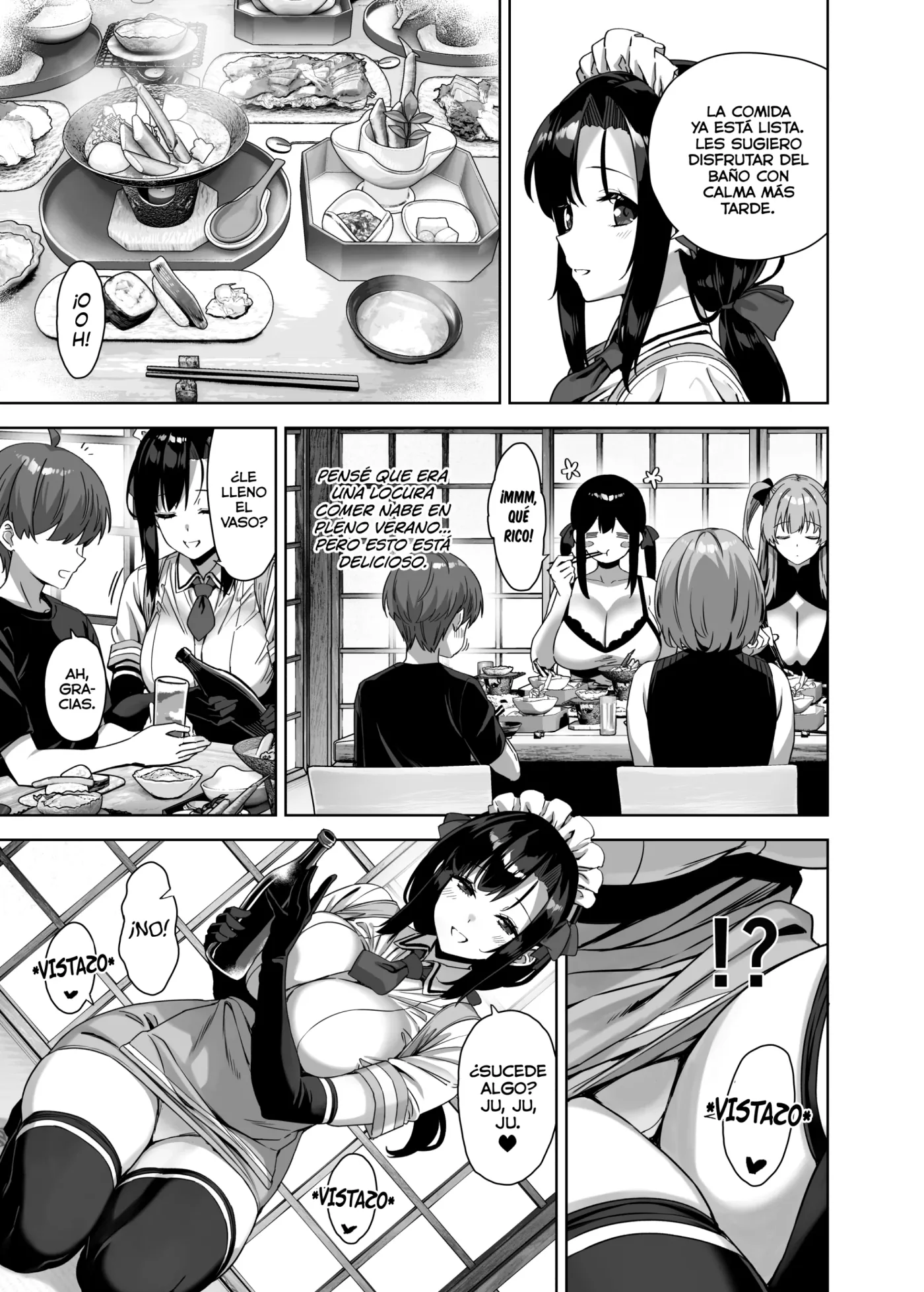 Natsu to Inaka to Yuuwaku shite kuru Dekkai Oshiego 4 + C108 Omake capítulo 1 página 29