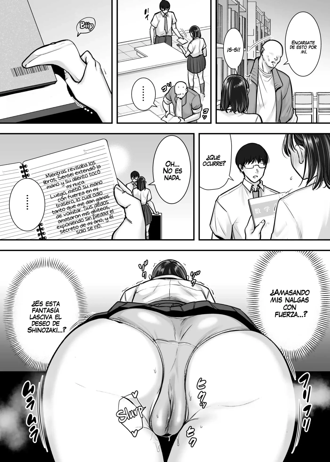 Kakure Kyonyuu no Bungaku Shoujo Toshoshitsu no Haitoku Jugyou | La chica literaria con sus pechos ocultos: lecciones inmorales en la biblioteca capítulo 1 página 10