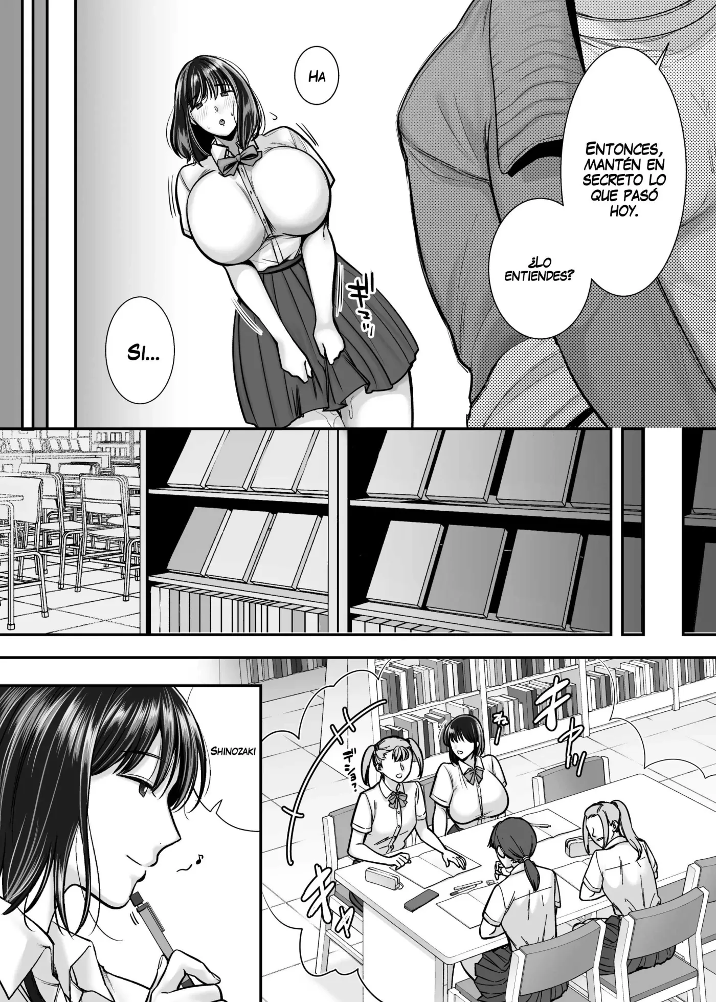 Kakure Kyonyuu no Bungaku Shoujo Toshoshitsu no Haitoku Jugyou | La chica literaria con sus pechos ocultos: lecciones inmorales en la biblioteca capítulo 1 página 13