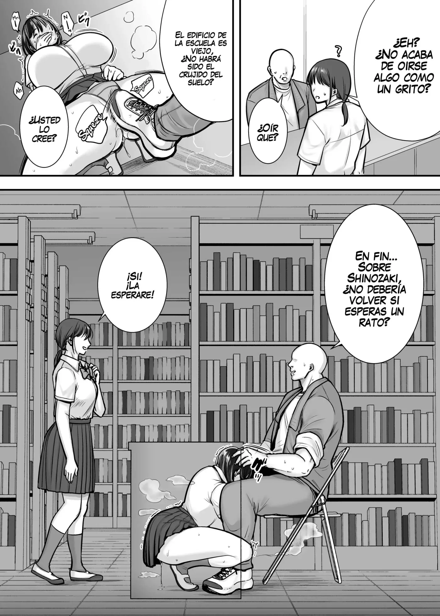 Kakure Kyonyuu no Bungaku Shoujo Toshoshitsu no Haitoku Jugyou | La chica literaria con sus pechos ocultos: lecciones inmorales en la biblioteca capítulo 1 página 21