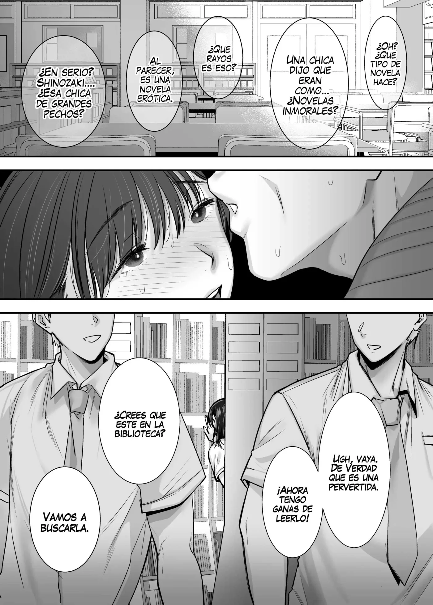 Kakure Kyonyuu no Bungaku Shoujo Toshoshitsu no Haitoku Jugyou | La chica literaria con sus pechos ocultos: lecciones inmorales en la biblioteca capítulo 1 página 41