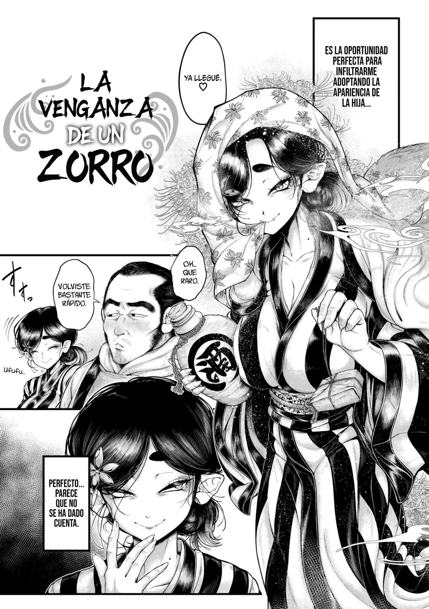 Kitsune no Ishugaeshi | La Venganza de un Zorro capítulo 1 página 3